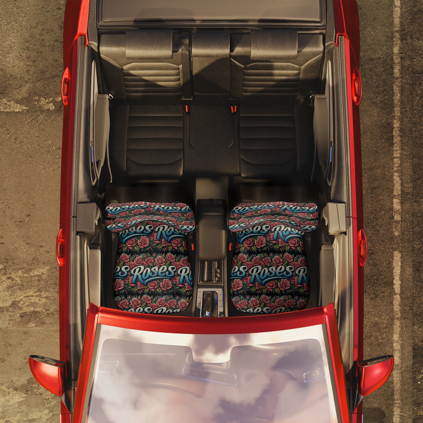 Roses Graffiti #16 Car Seat Covers