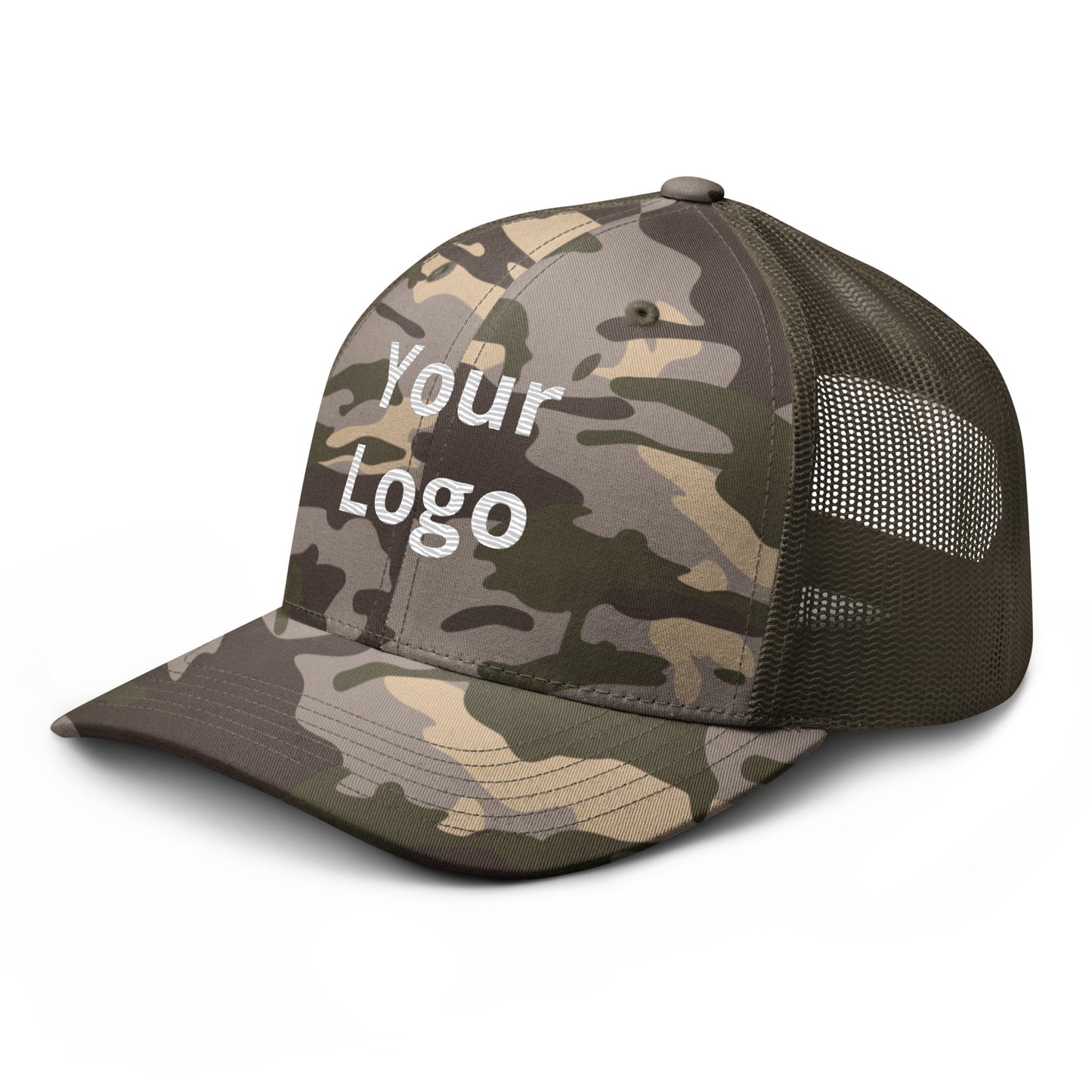 Otto Cap 105-1247 - Camouflage trucker hat