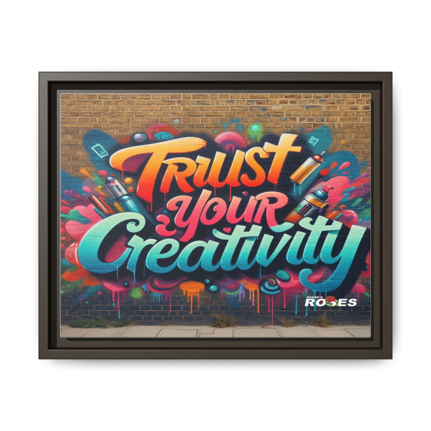 Trust Your Creativity #2 Matte Canvas Framed
