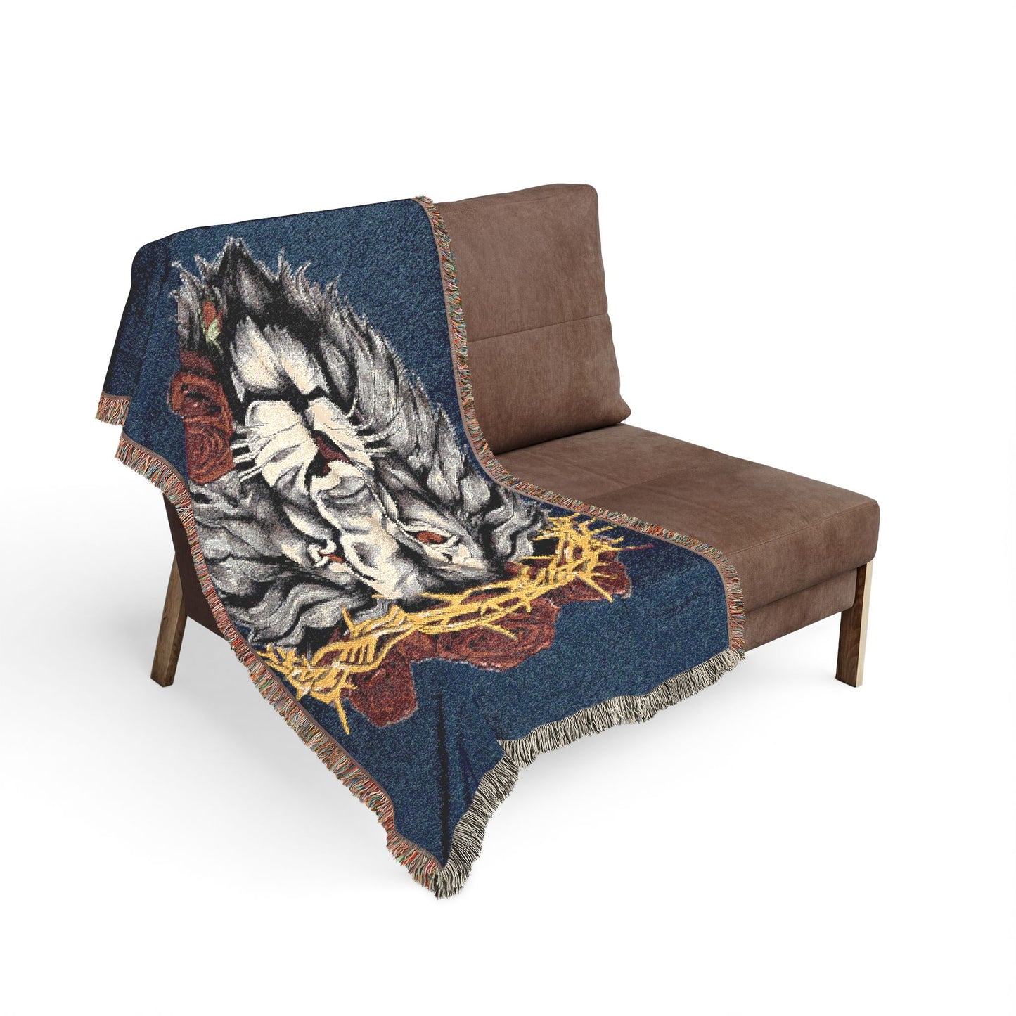 King Of Judah Tapestry Blanket