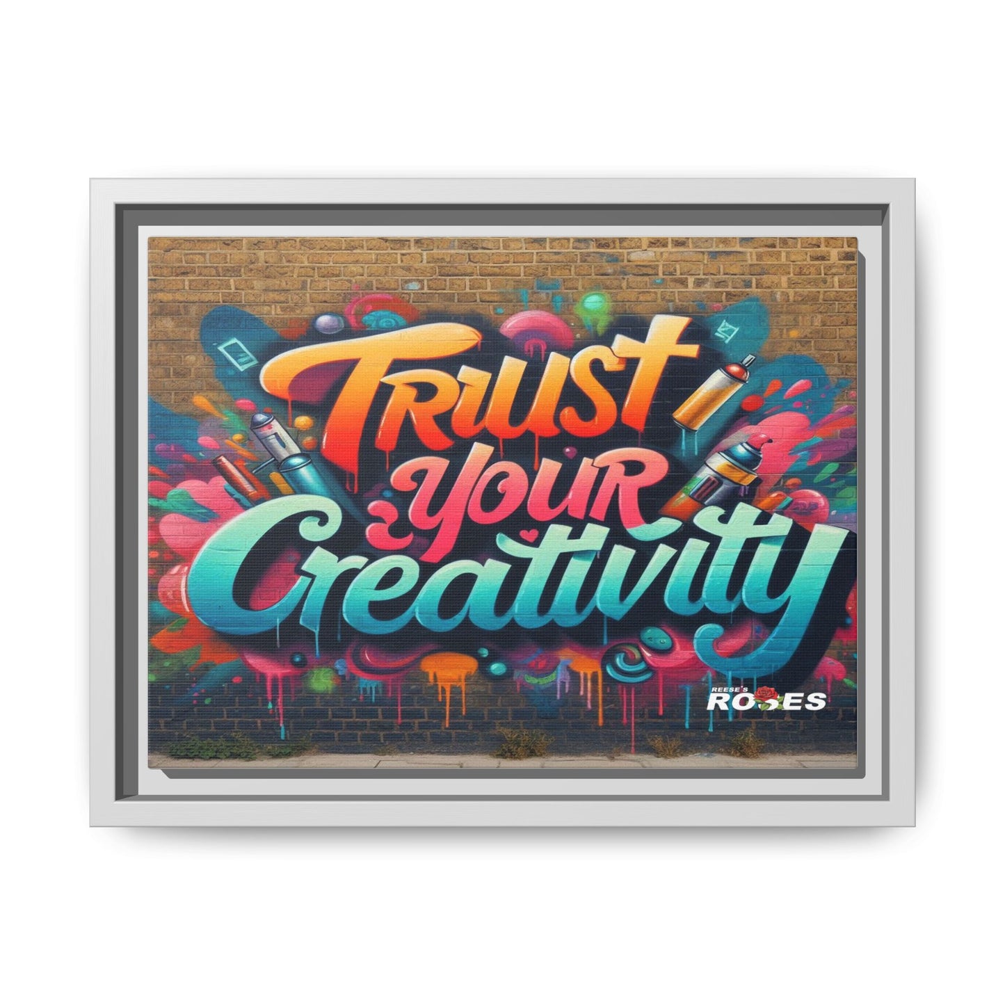 Trust Your Creativity #2 Matte Canvas Framed