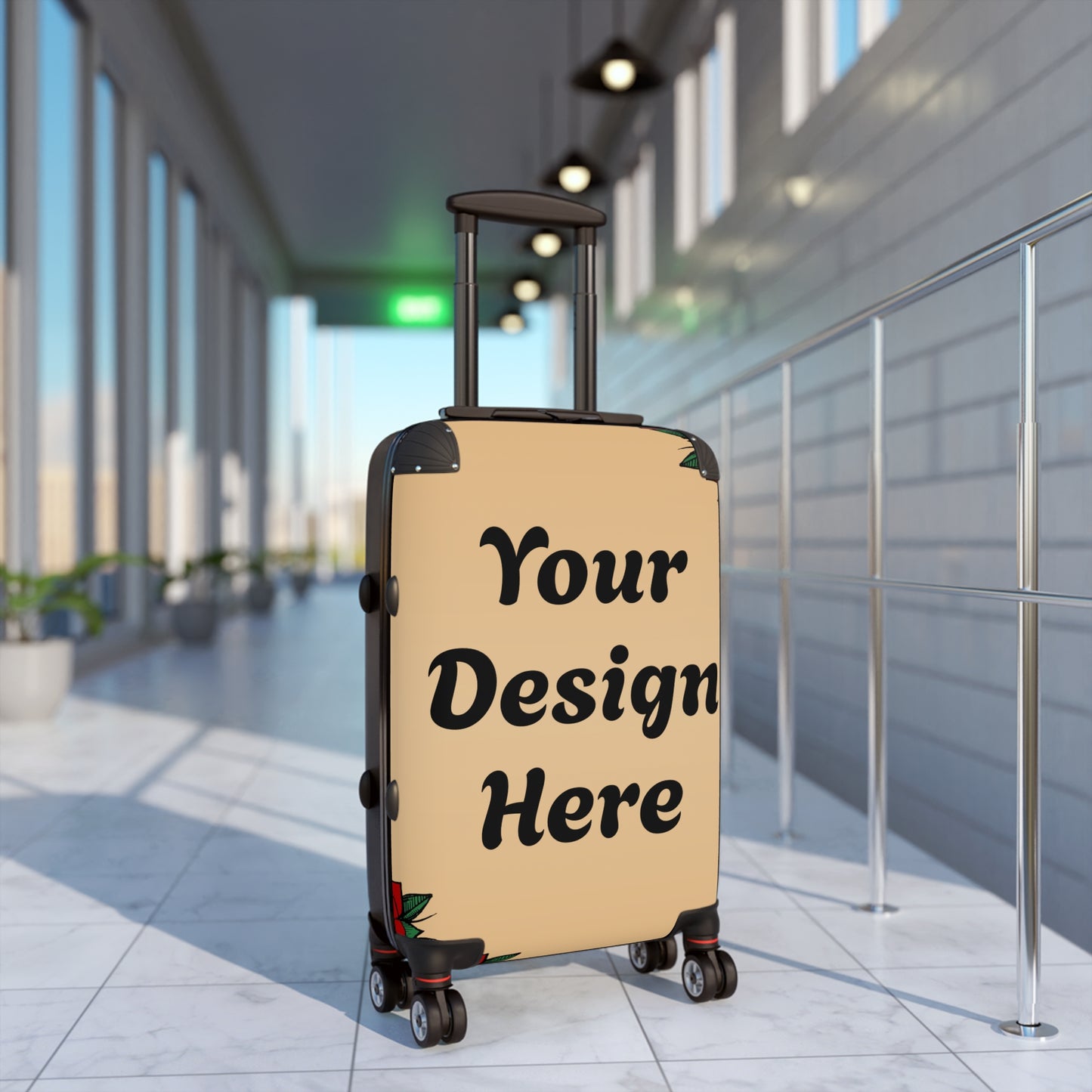 Custom Carry-On Suitcase – Personalized Travel Luggage with Your Design