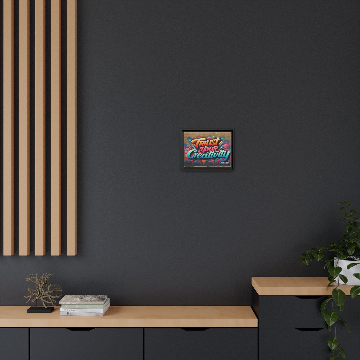 Trust Your Creativity #2 Matte Canvas Framed