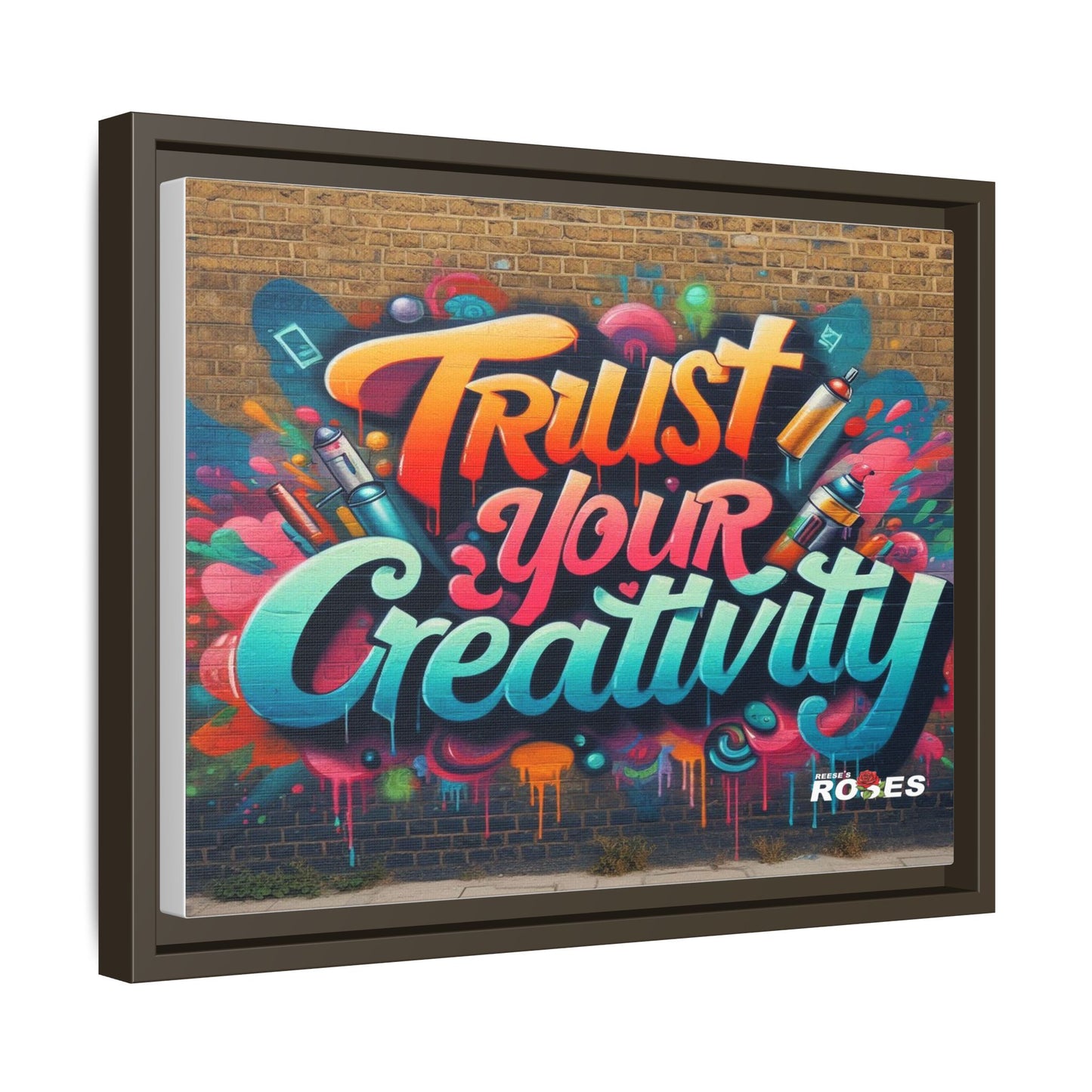 Trust Your Creativity #2 Matte Canvas Framed