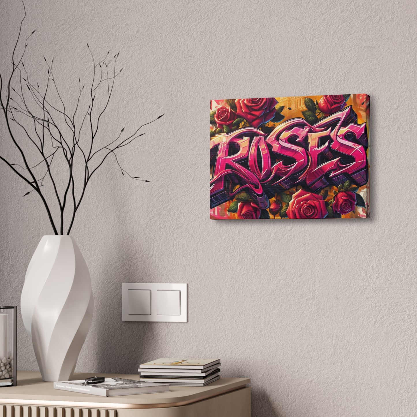 Trust Your Roses #8 Canvas