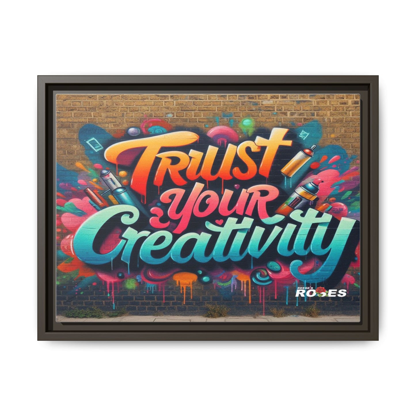 Trust Your Creativity #2 Matte Canvas Framed