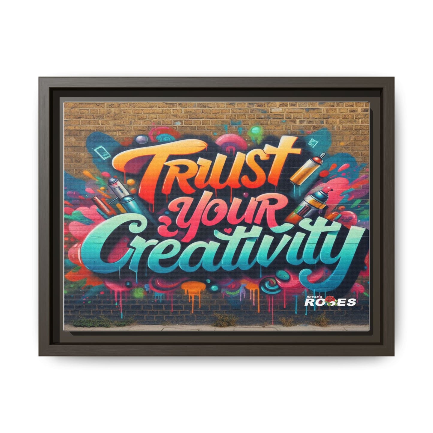 Trust Your Creativity #2 Matte Canvas Framed