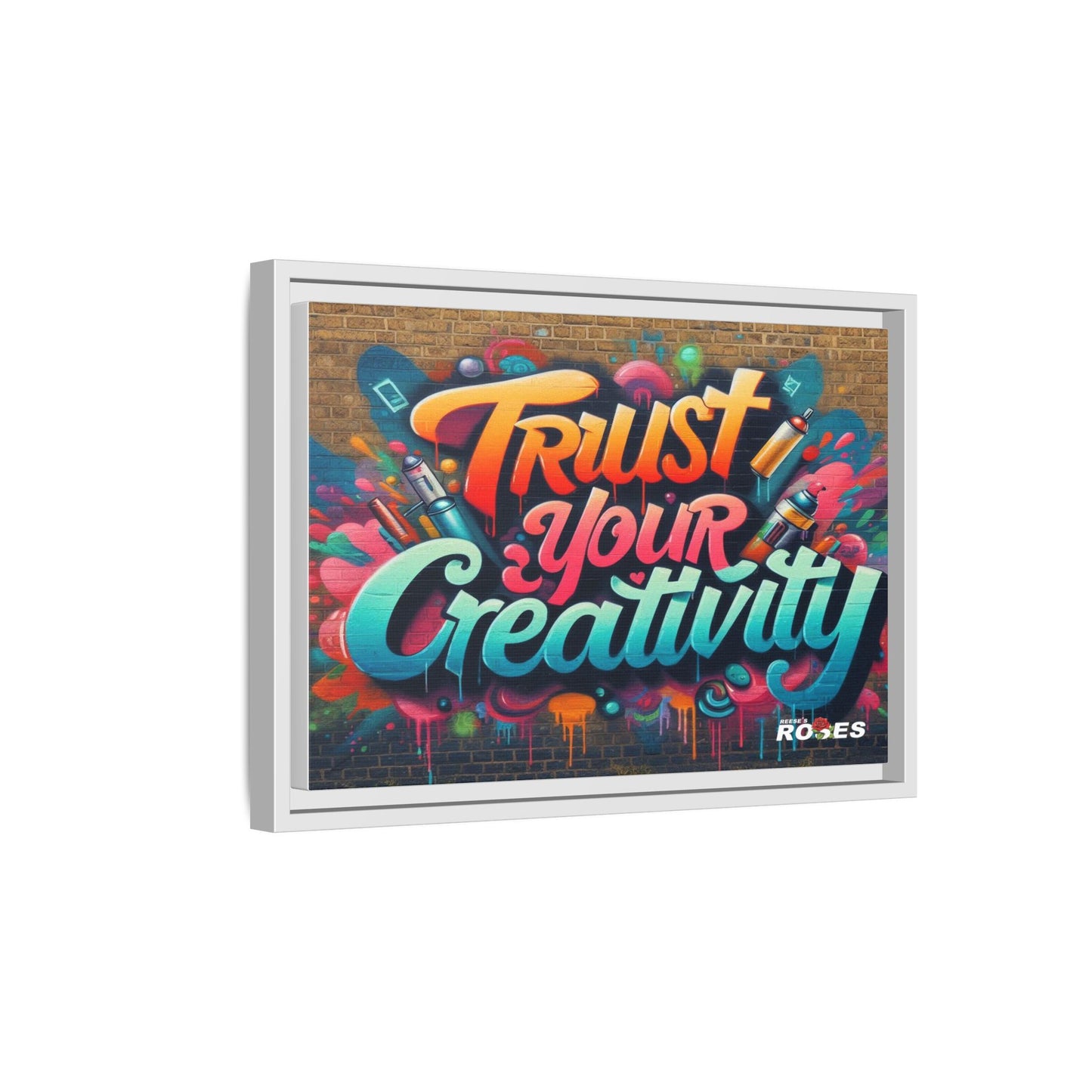 Trust Your Creativity #2 Matte Canvas Framed