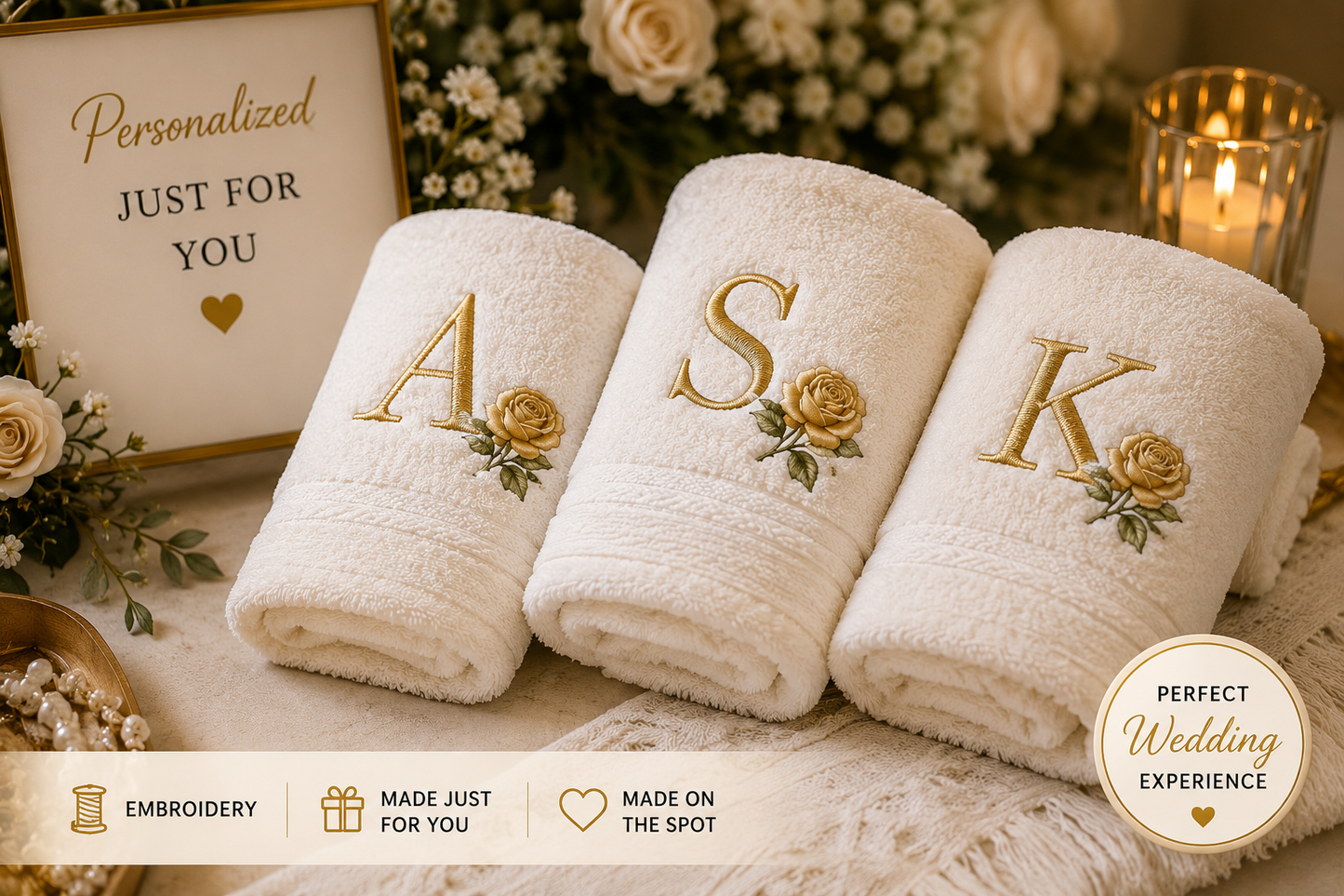 Reese's Roses Custom Live Design Bar: Weddings