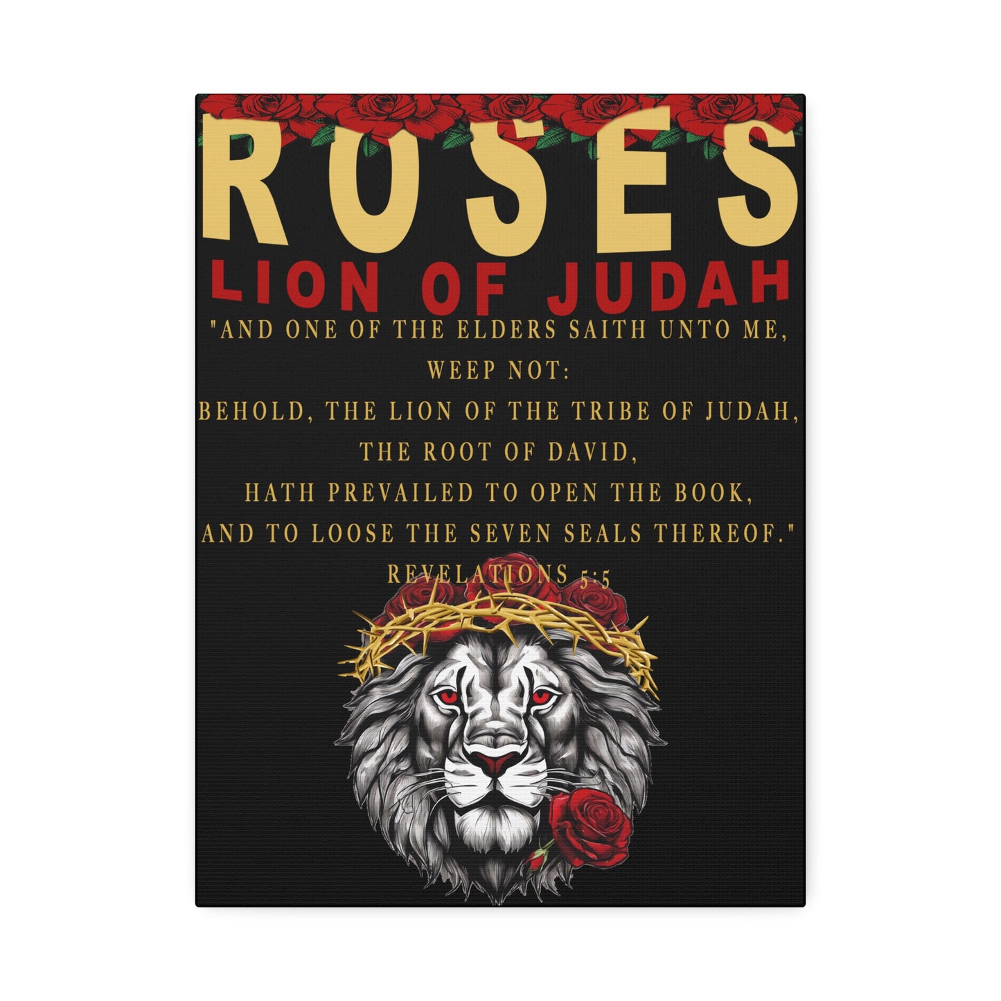Lion of Judah Canvas