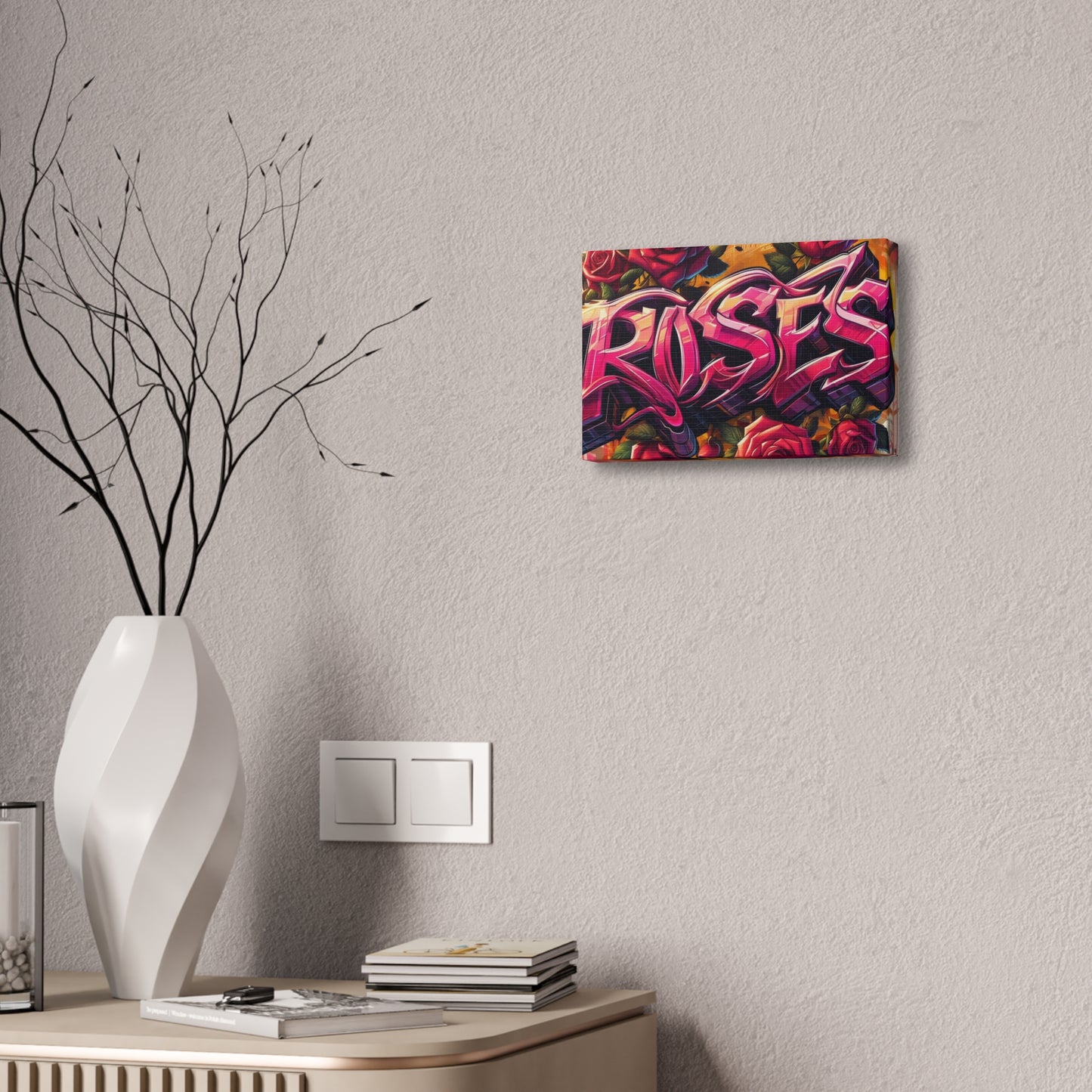 Trust Your Roses #8 Canvas