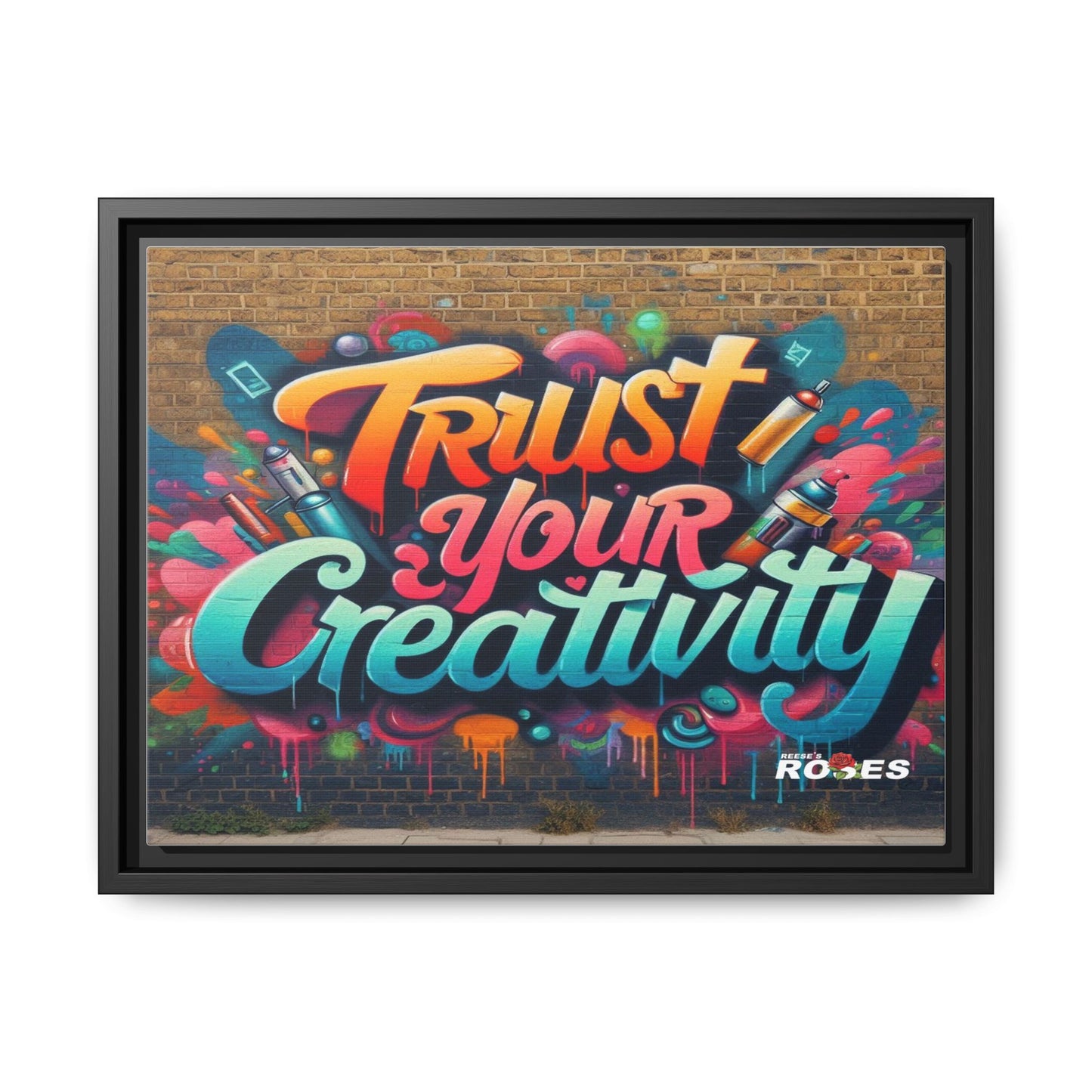 Trust Your Creativity #2 Matte Canvas Framed