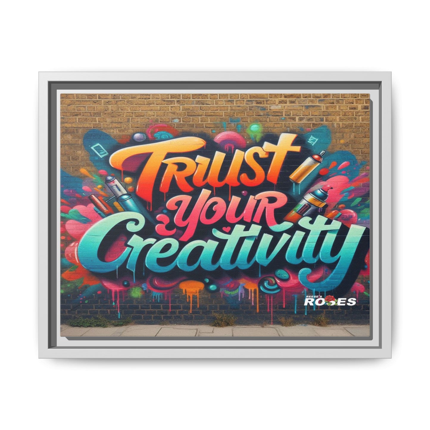 Trust Your Creativity #2 Matte Canvas Framed