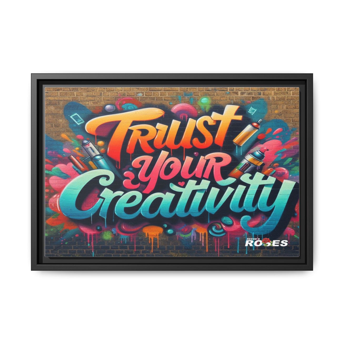 Trust Your Creativity #2 Matte Canvas Framed