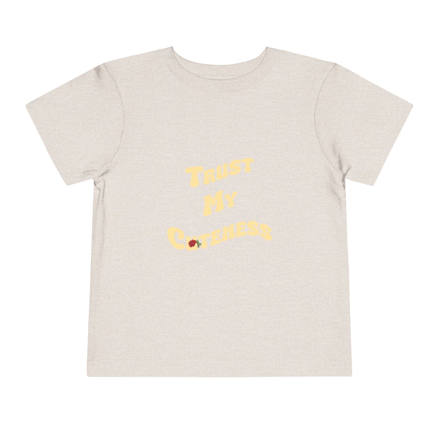 Trust My Cuteness Girls Toddler Tee