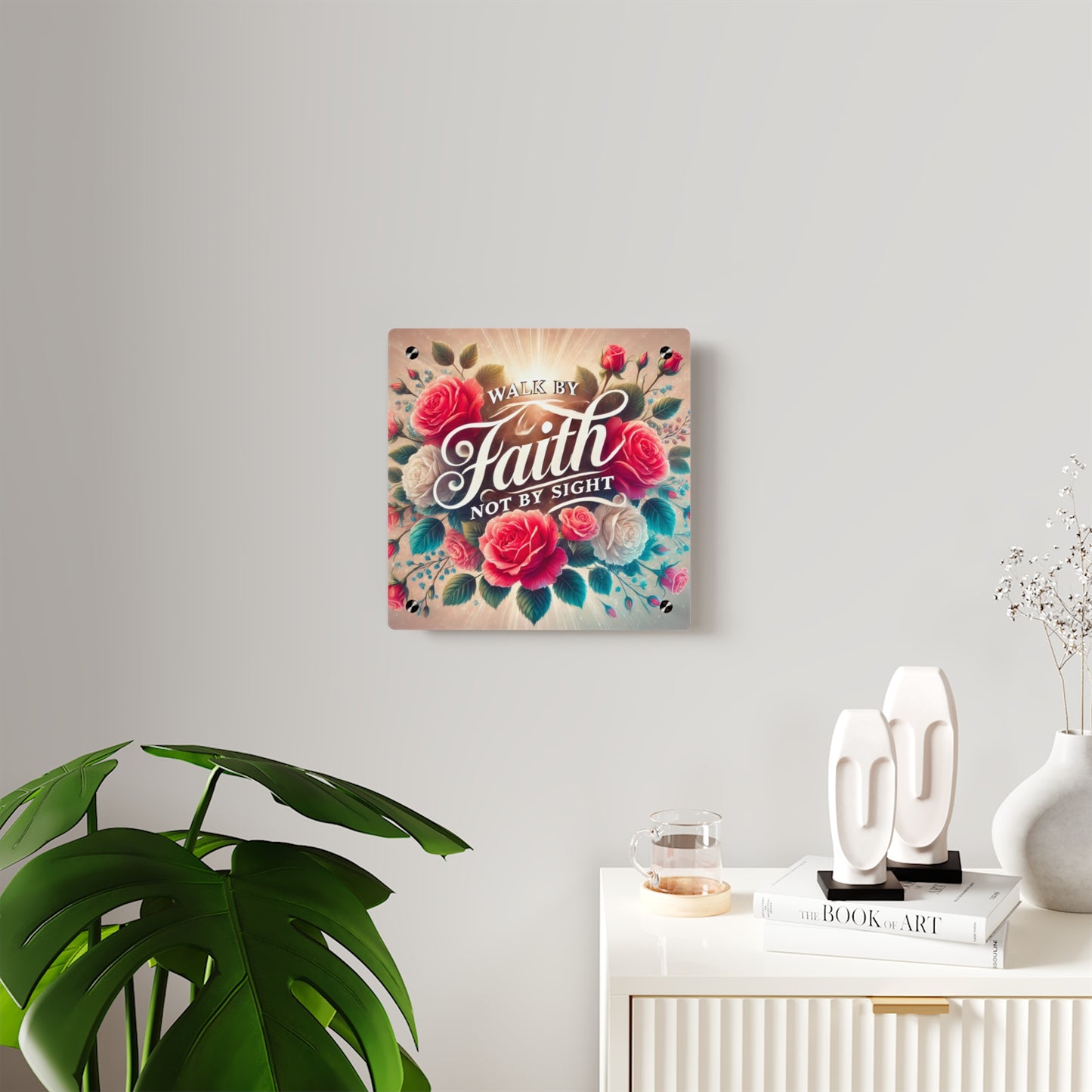 Walk By Faith Acrylic Wall Art Panel