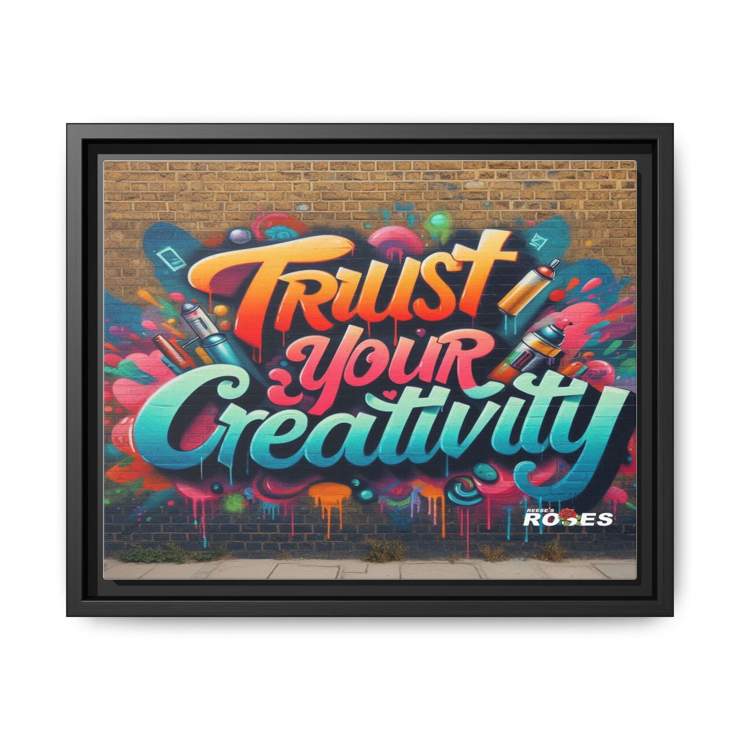 Trust Your Creativity #2 Matte Canvas Framed