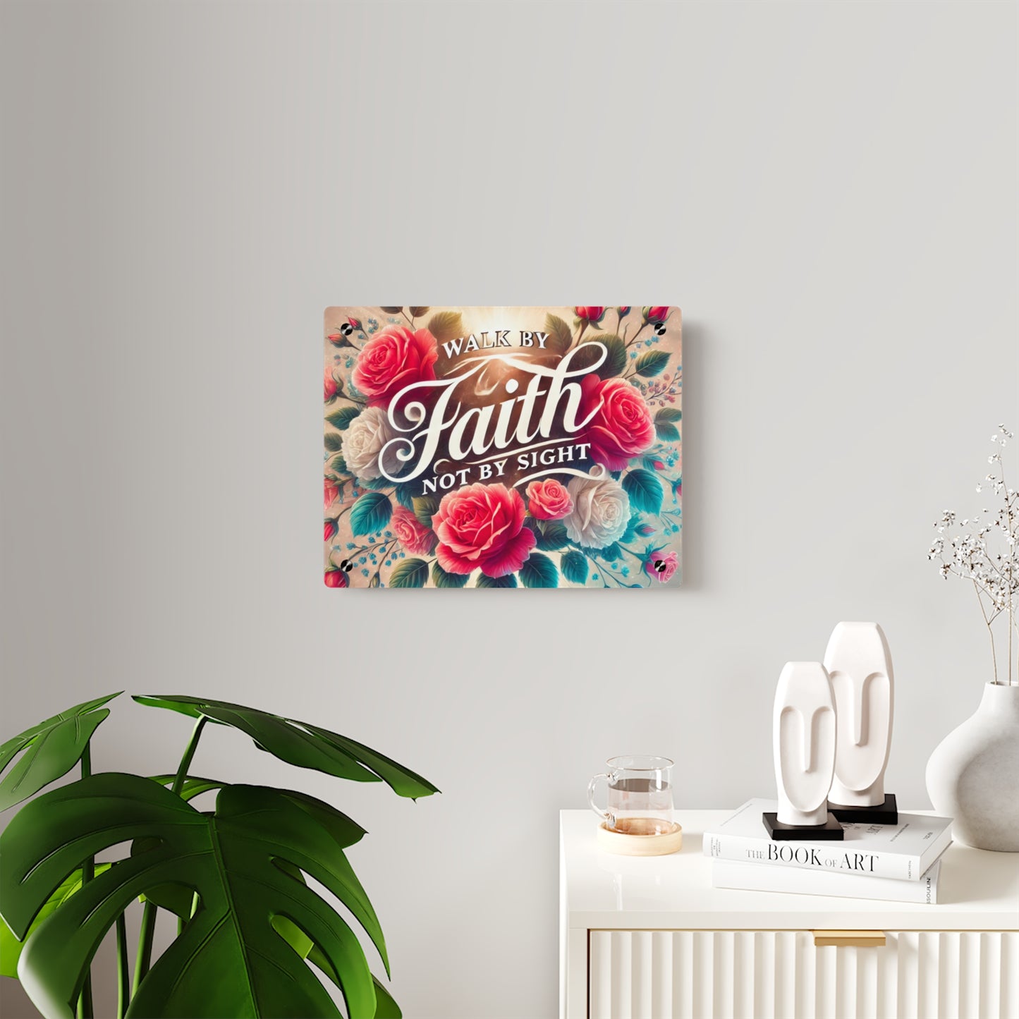Walk By Faith Acrylic Wall Art Panel