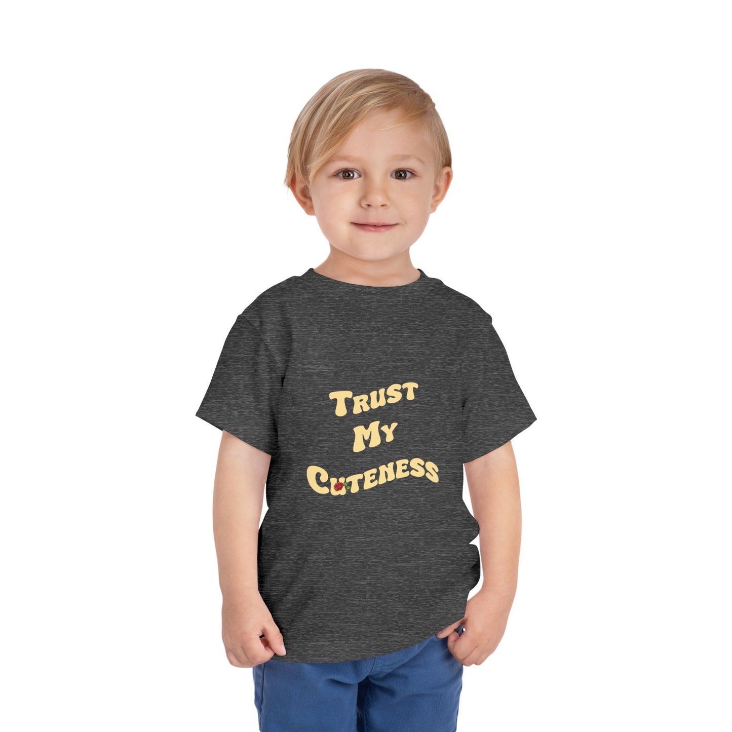 Trust My Cuteness Girls Toddler Tee