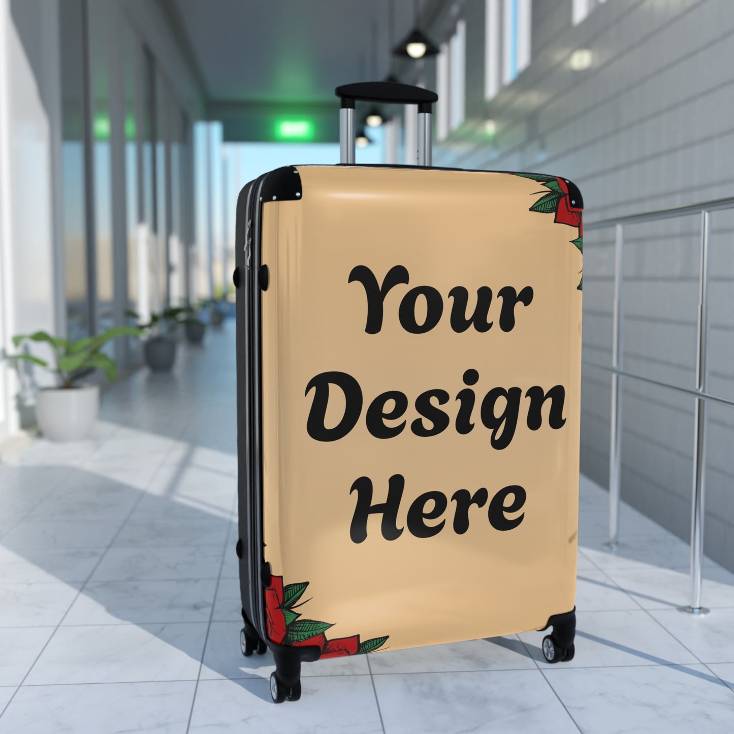 Custom Carry-On Suitcase – Personalized Travel Luggage with Your Design