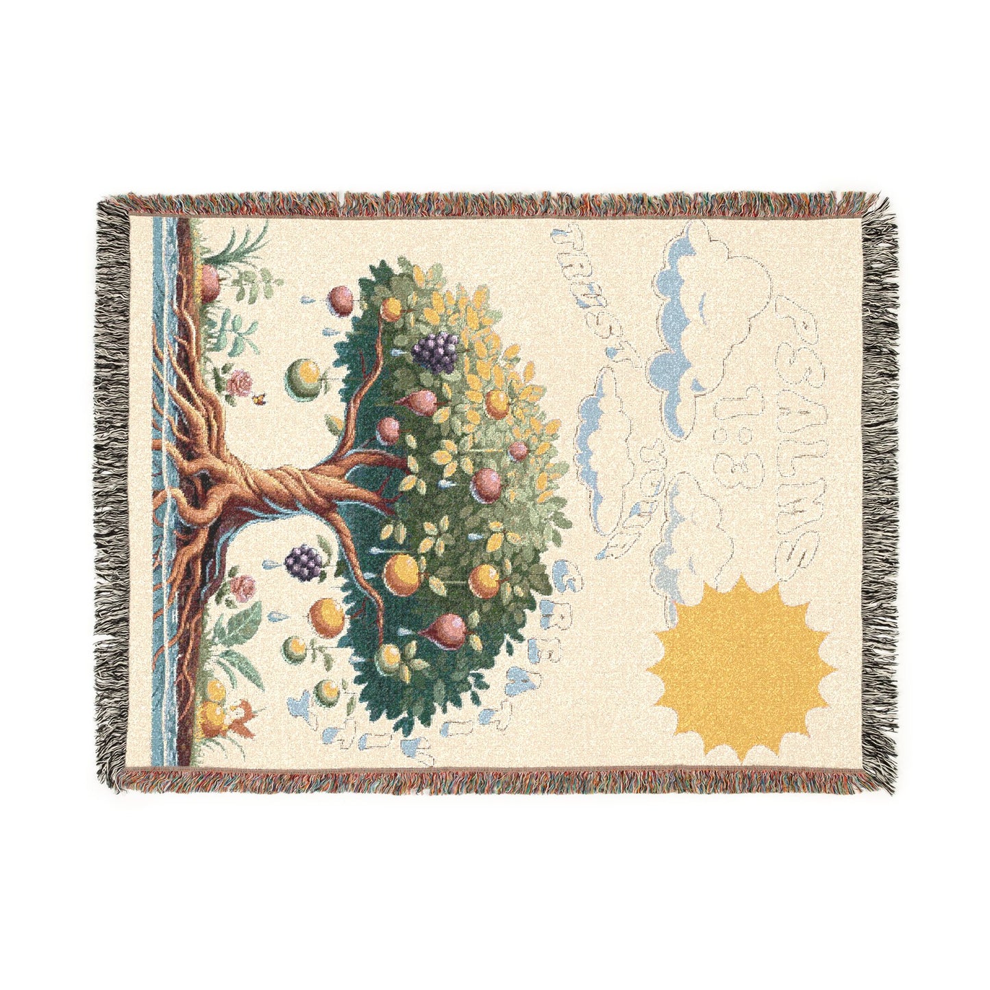 Psalm 1:3 Tapestry Blanket