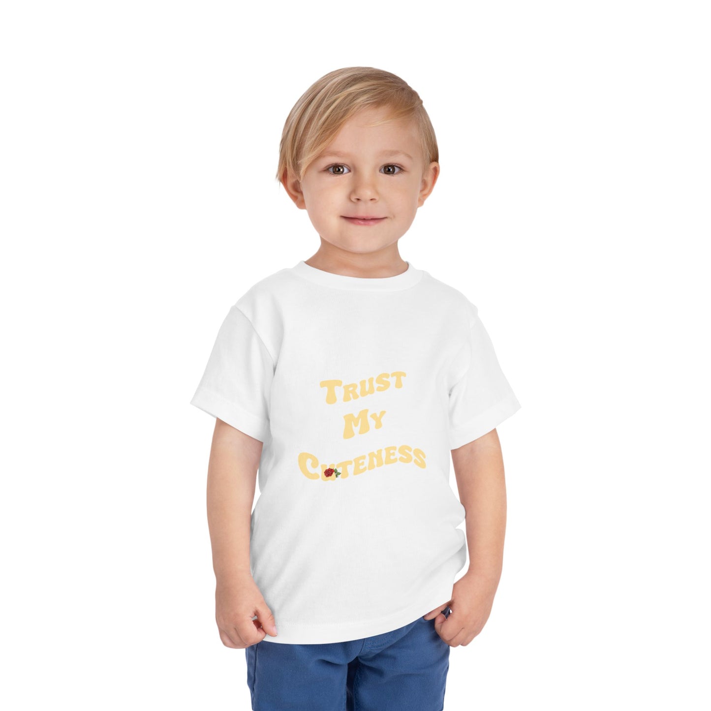 Trust My Cuteness Girls Toddler Tee