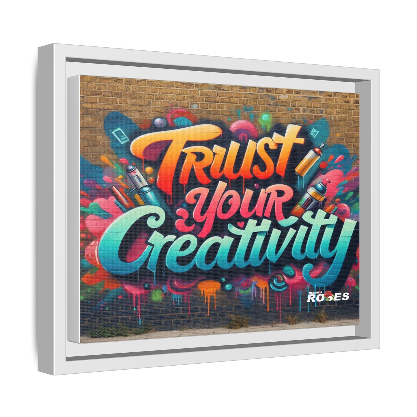 Trust Your Creativity #2 Matte Canvas Framed