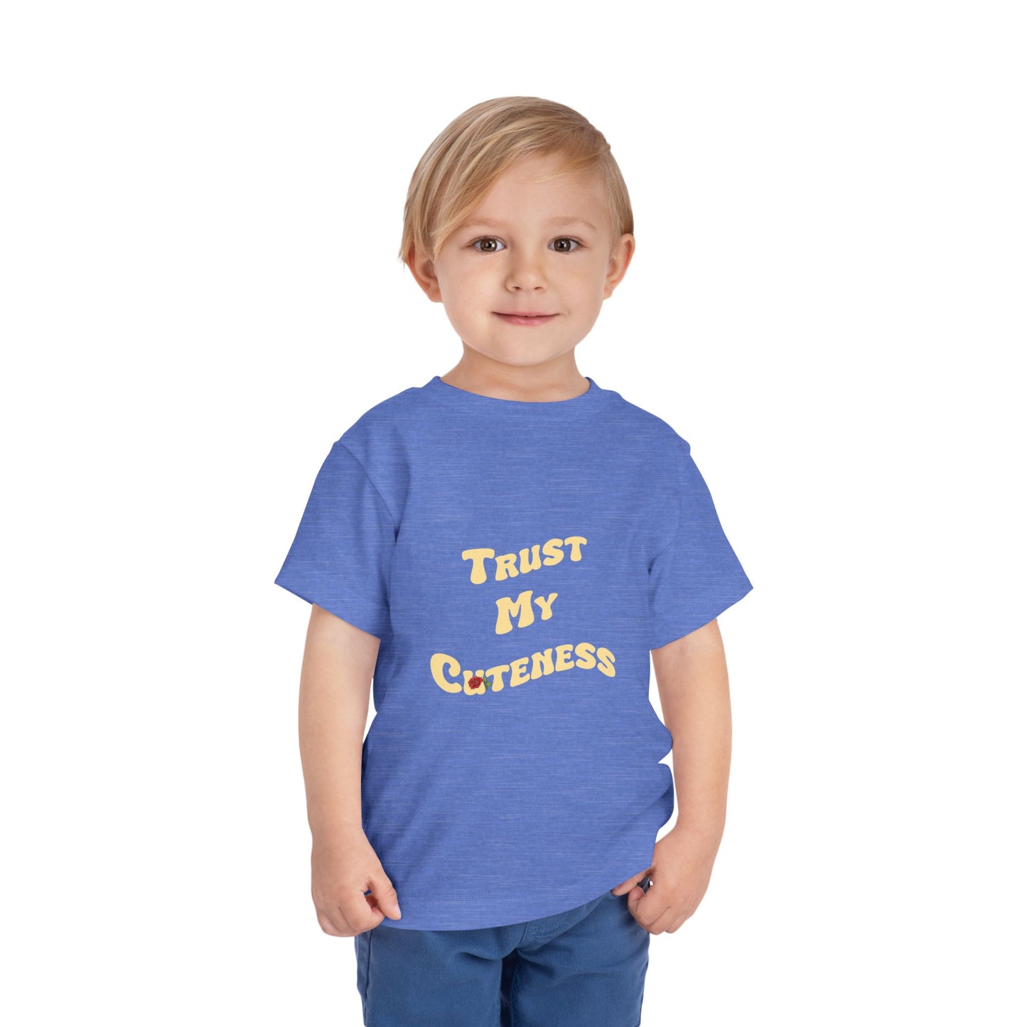 Trust My Cuteness Girls Toddler Tee
