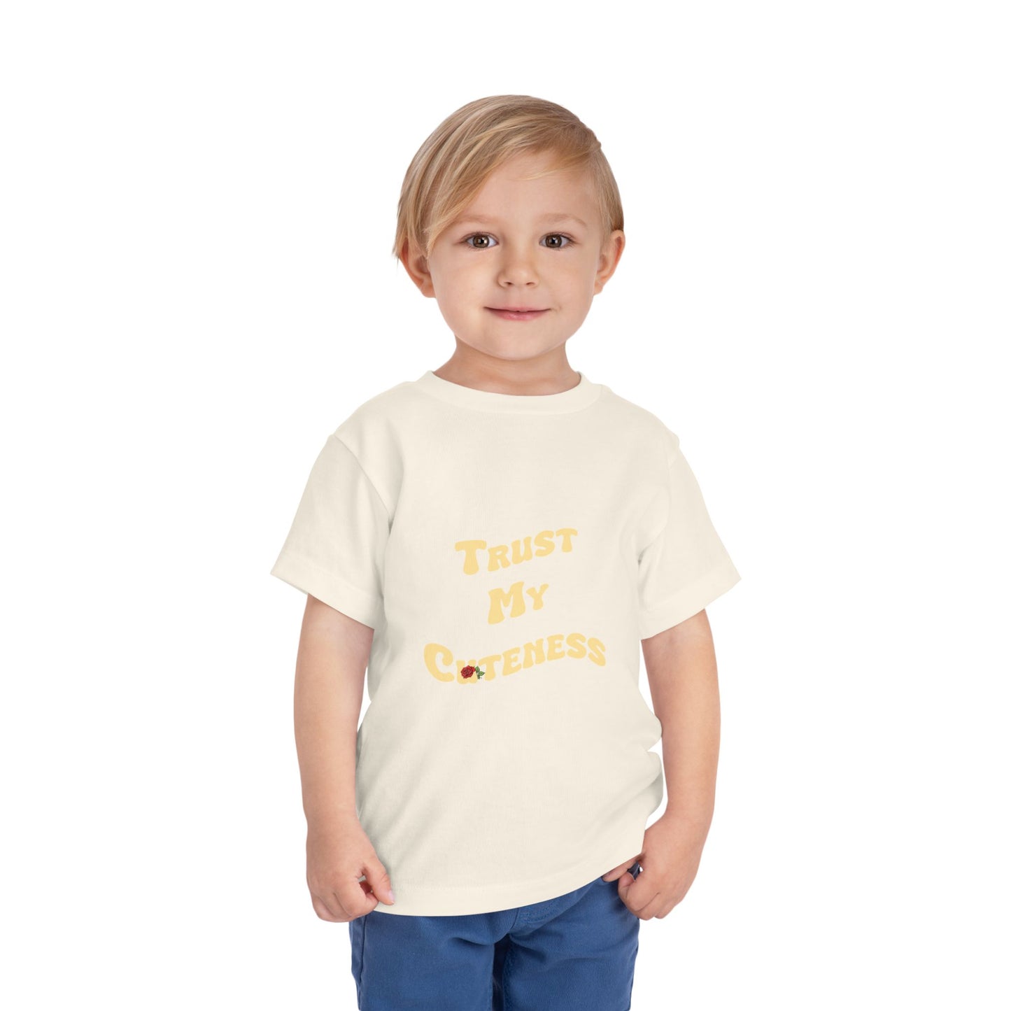 Trust My Cuteness Girls Toddler Tee