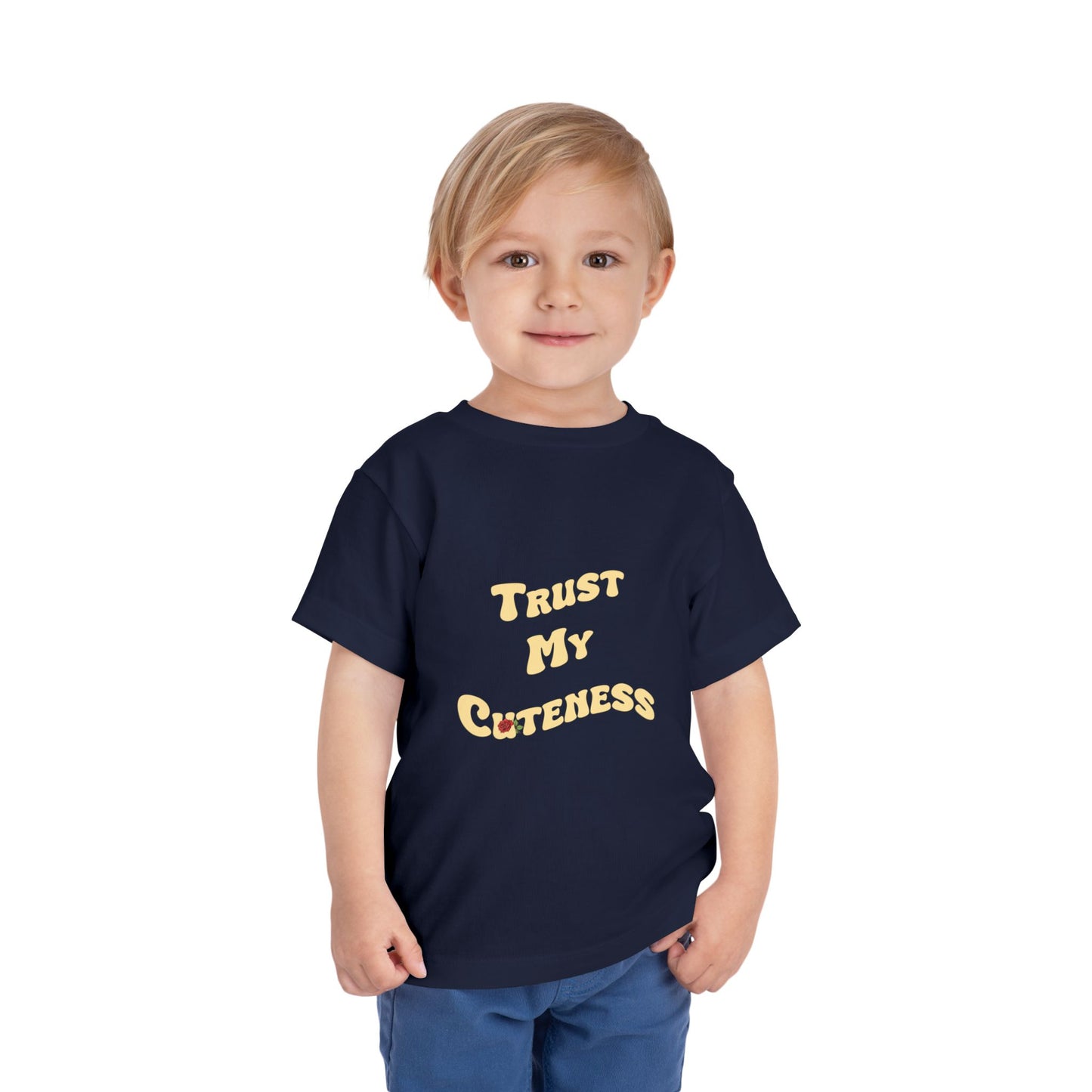 Trust My Cuteness Girls Toddler Tee