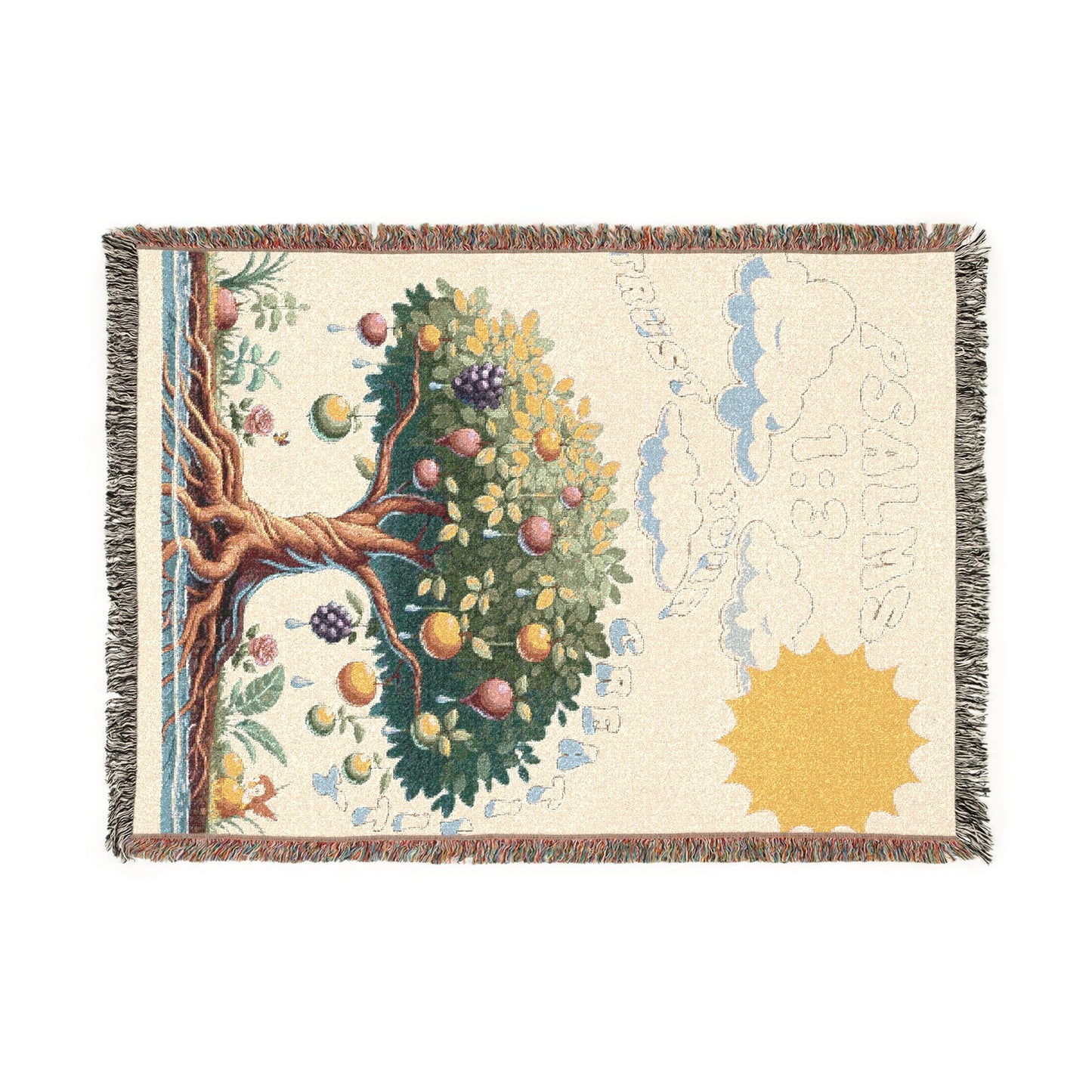Psalm 1:3 Tapestry Blanket
