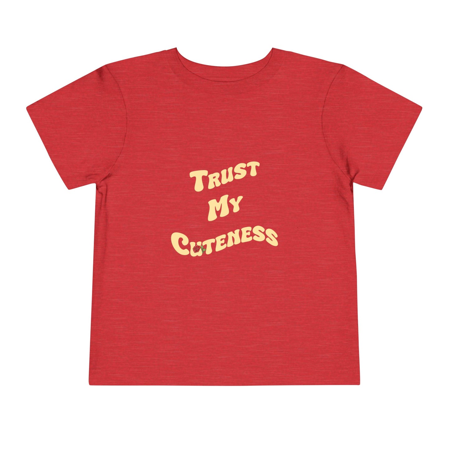 Trust My Cuteness Girls Toddler Tee