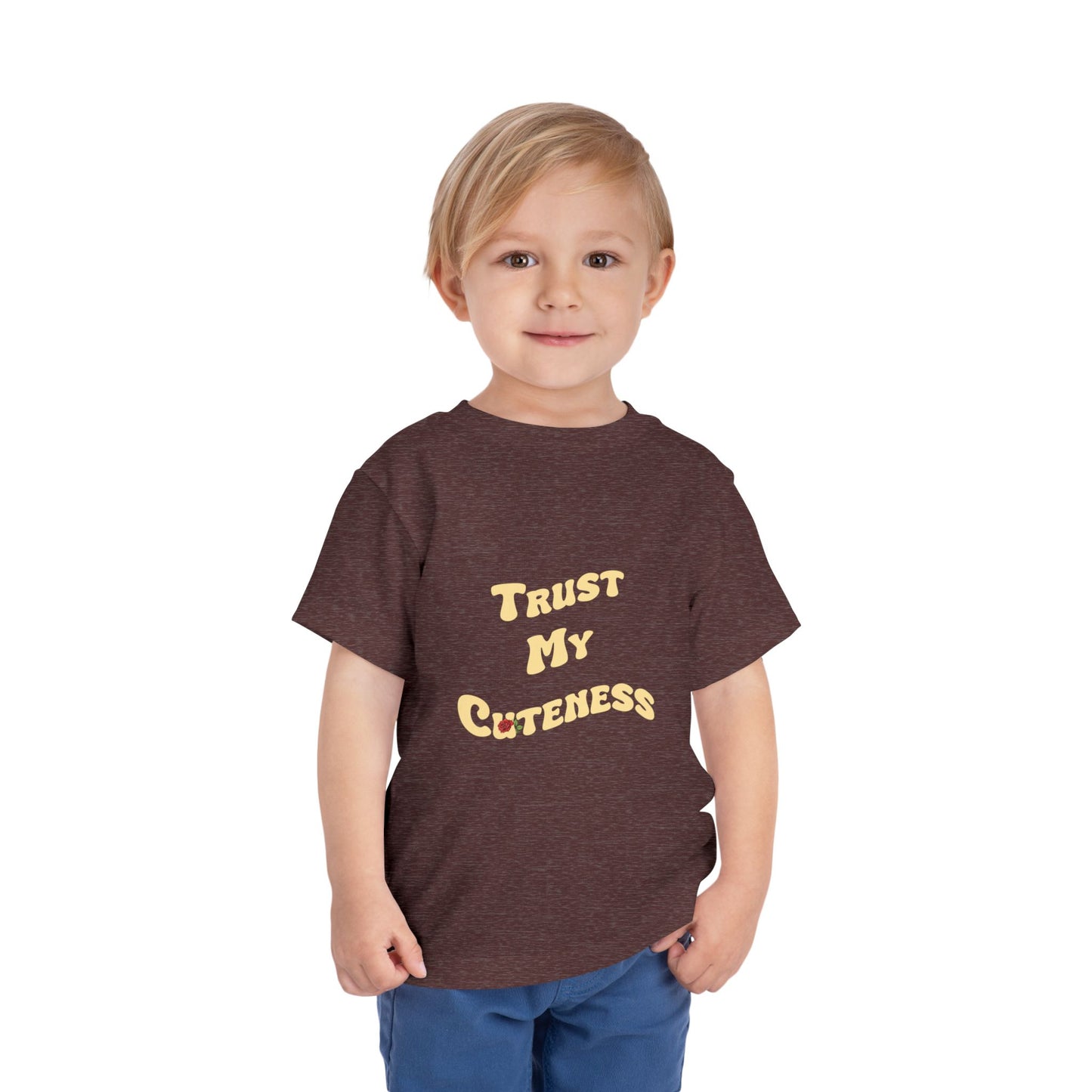 Trust My Cuteness Girls Toddler Tee