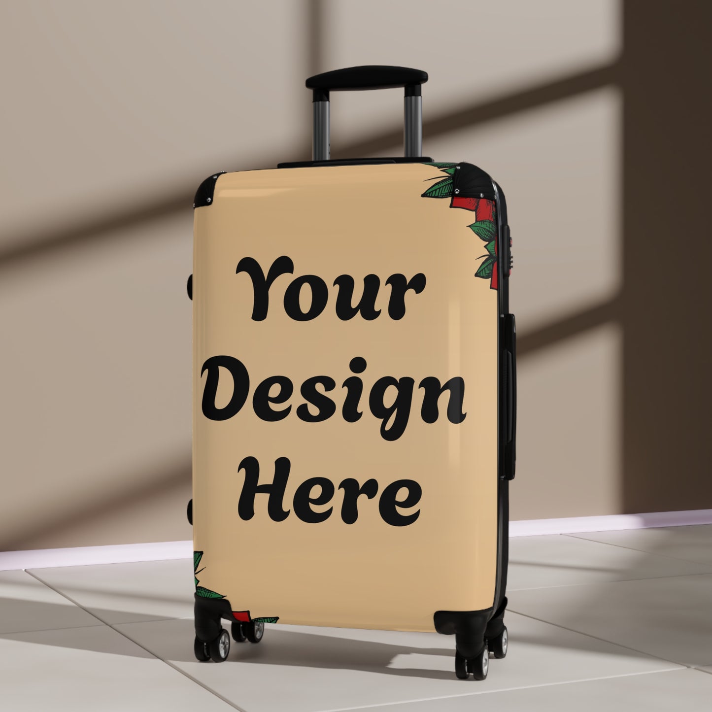 Custom Carry-On Suitcase – Personalized Travel Luggage with Your Design