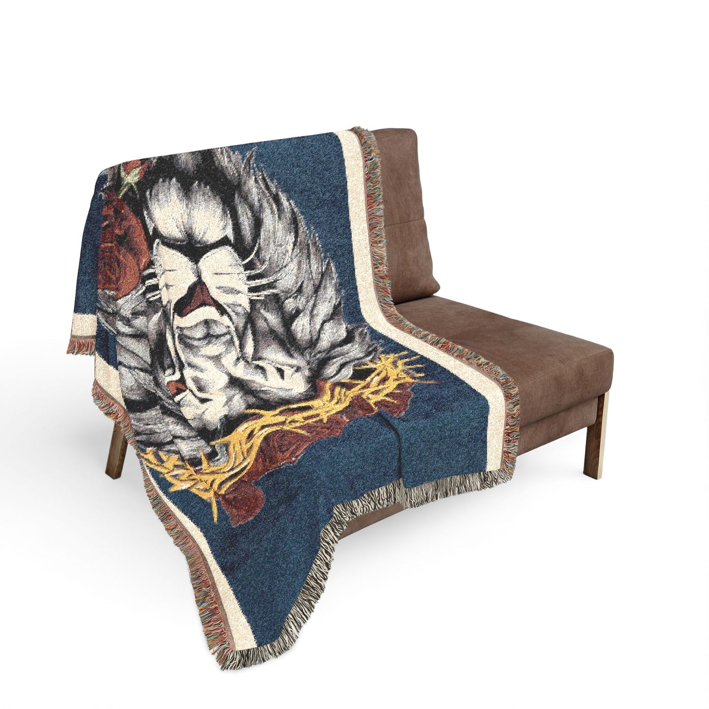 King Of Judah Tapestry Blanket