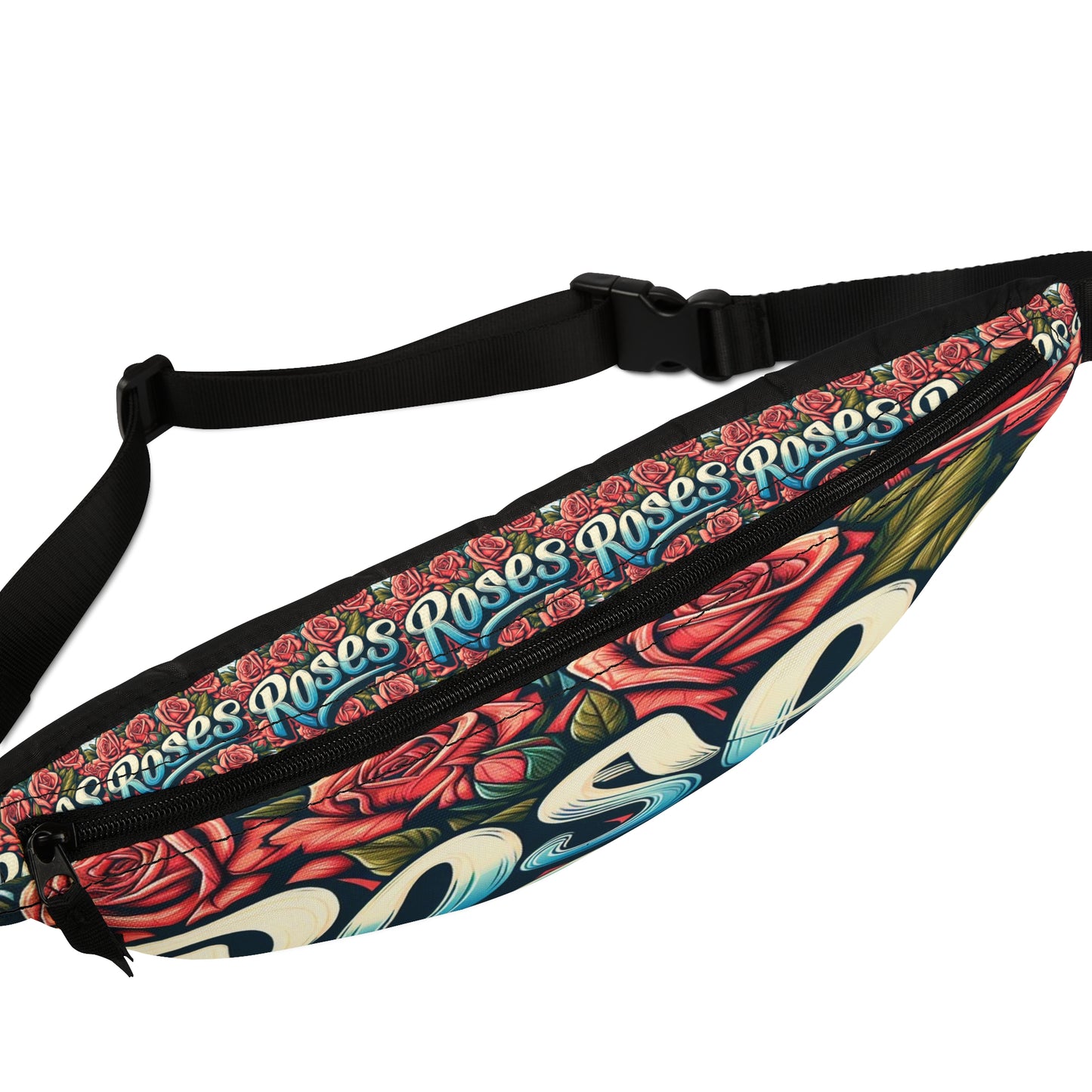 Roses Graffiti #16 Fanny Pack
