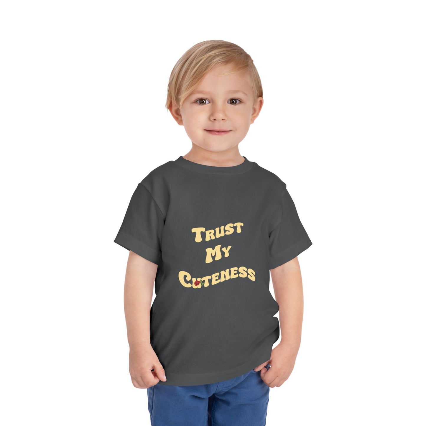 Trust My Cuteness Girls Toddler Tee