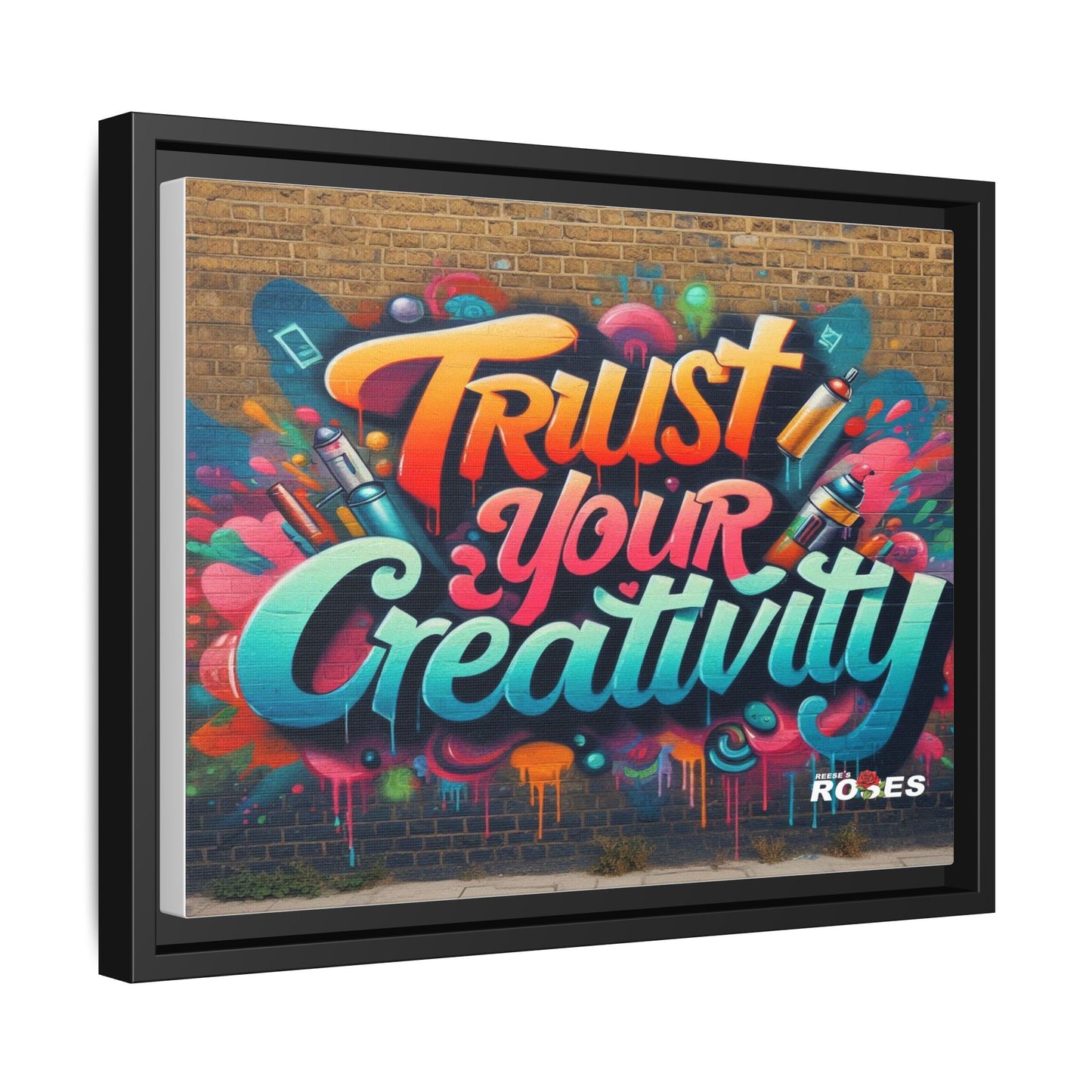 Trust Your Creativity #2 Matte Canvas Framed