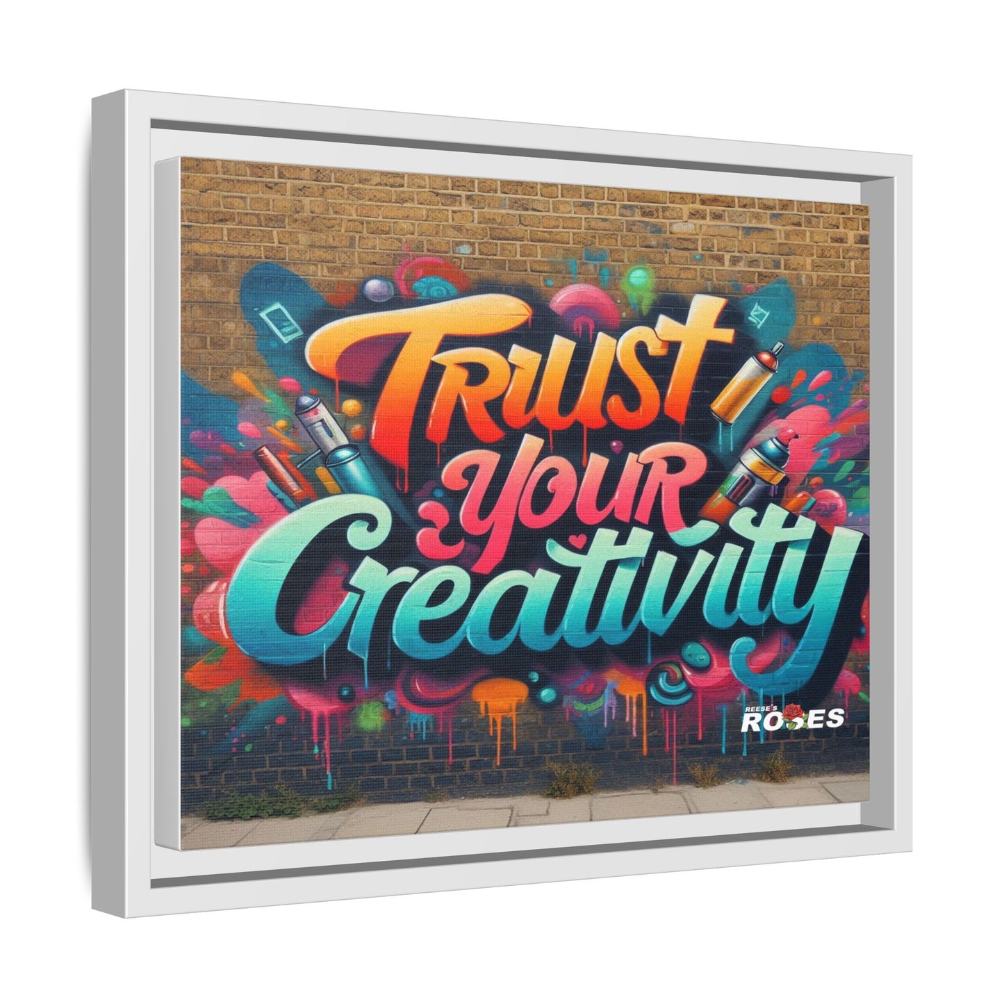 Trust Your Creativity #2 Matte Canvas Framed