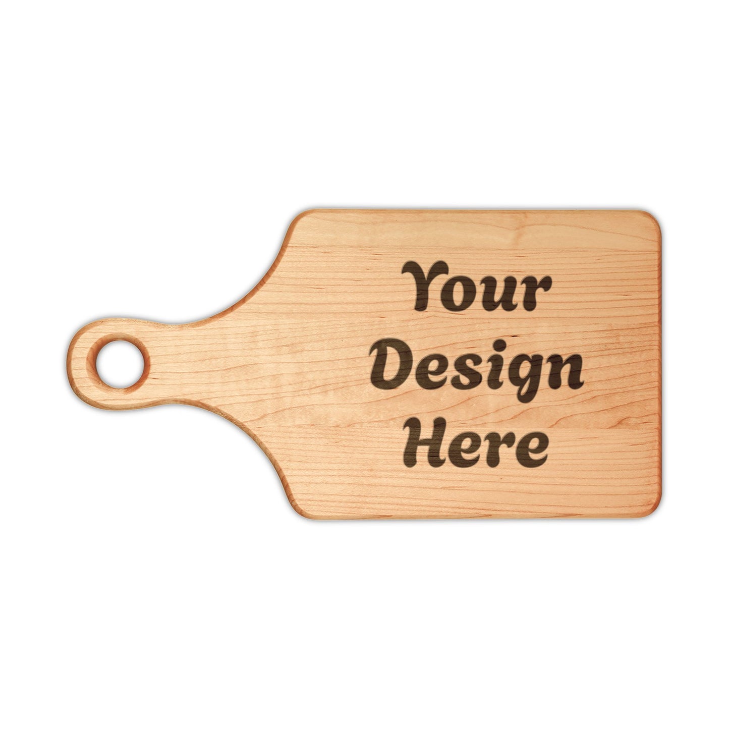 Personalized Engraved Wooden Cutting Board — Custom Design Serving & Chopping Board