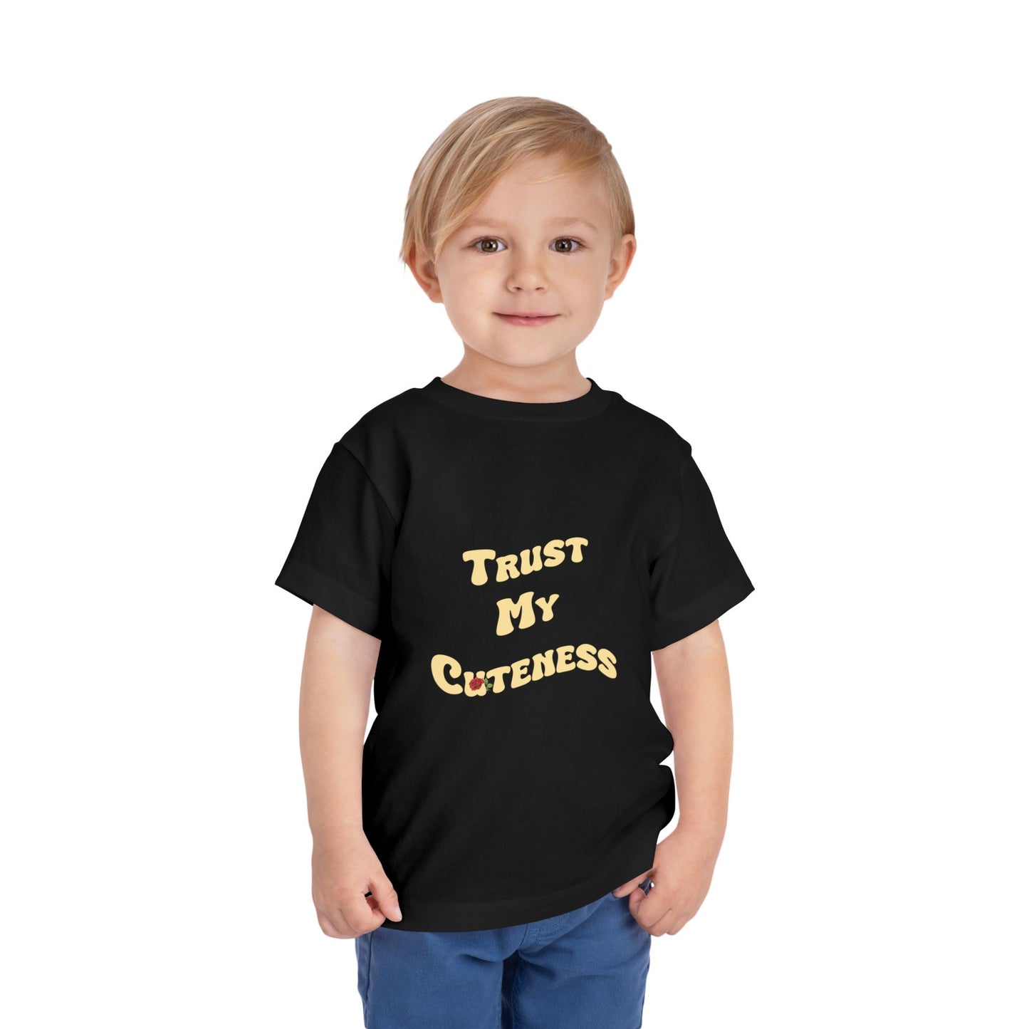 Trust My Cuteness Girls Toddler Tee