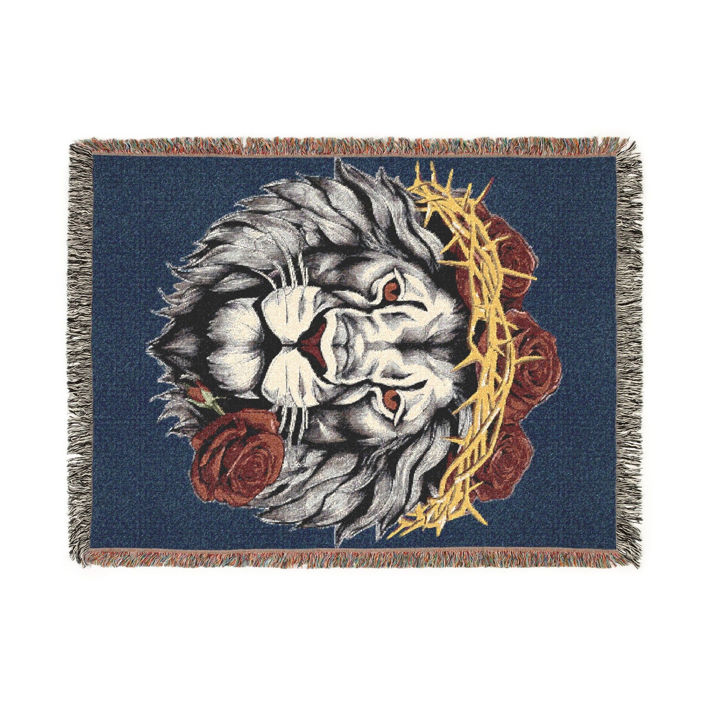 King Of Judah Tapestry Blanket