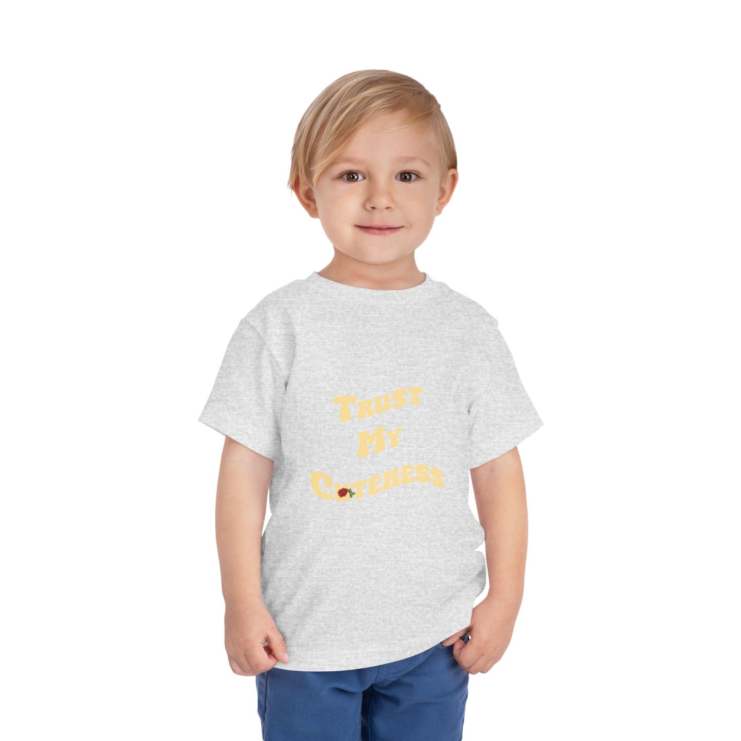 Trust My Cuteness Girls Toddler Tee