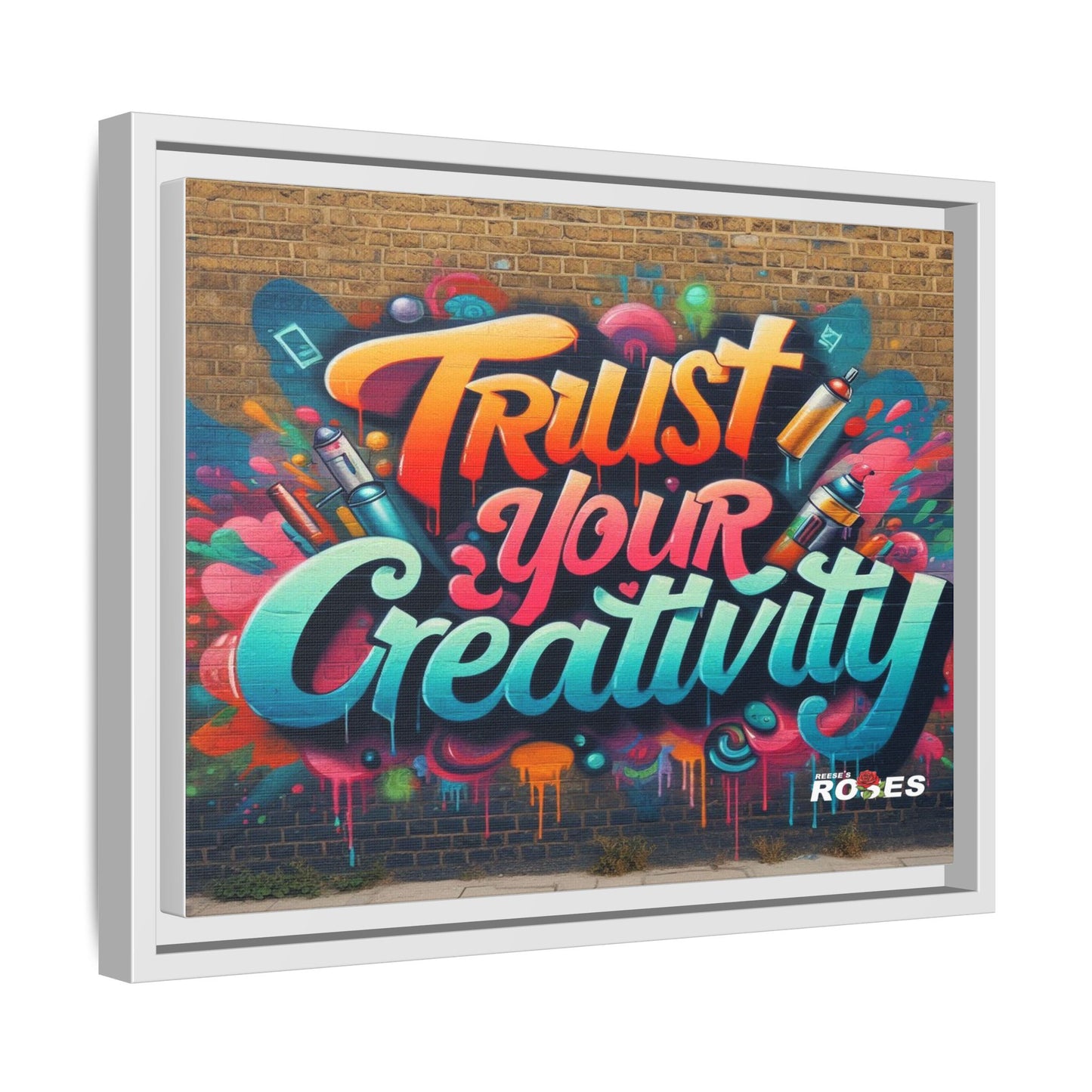 Trust Your Creativity #2 Matte Canvas Framed