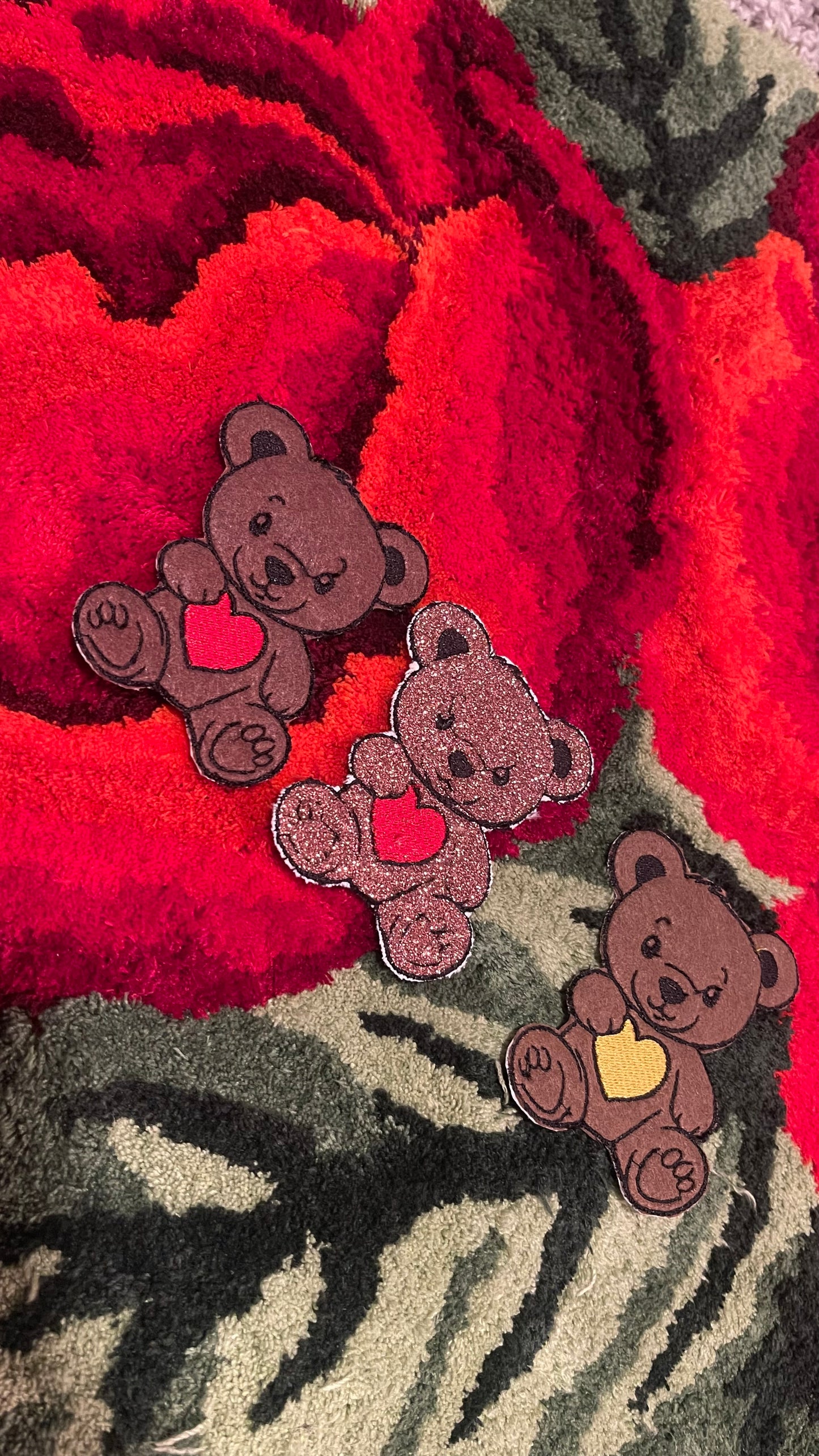 Custom Embroidered Iron On Patches in 4x4in size