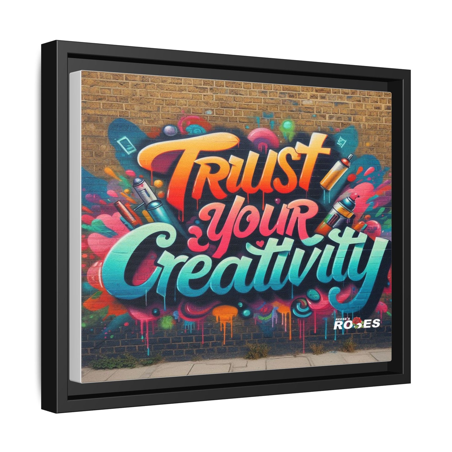 Trust Your Creativity #2 Matte Canvas Framed