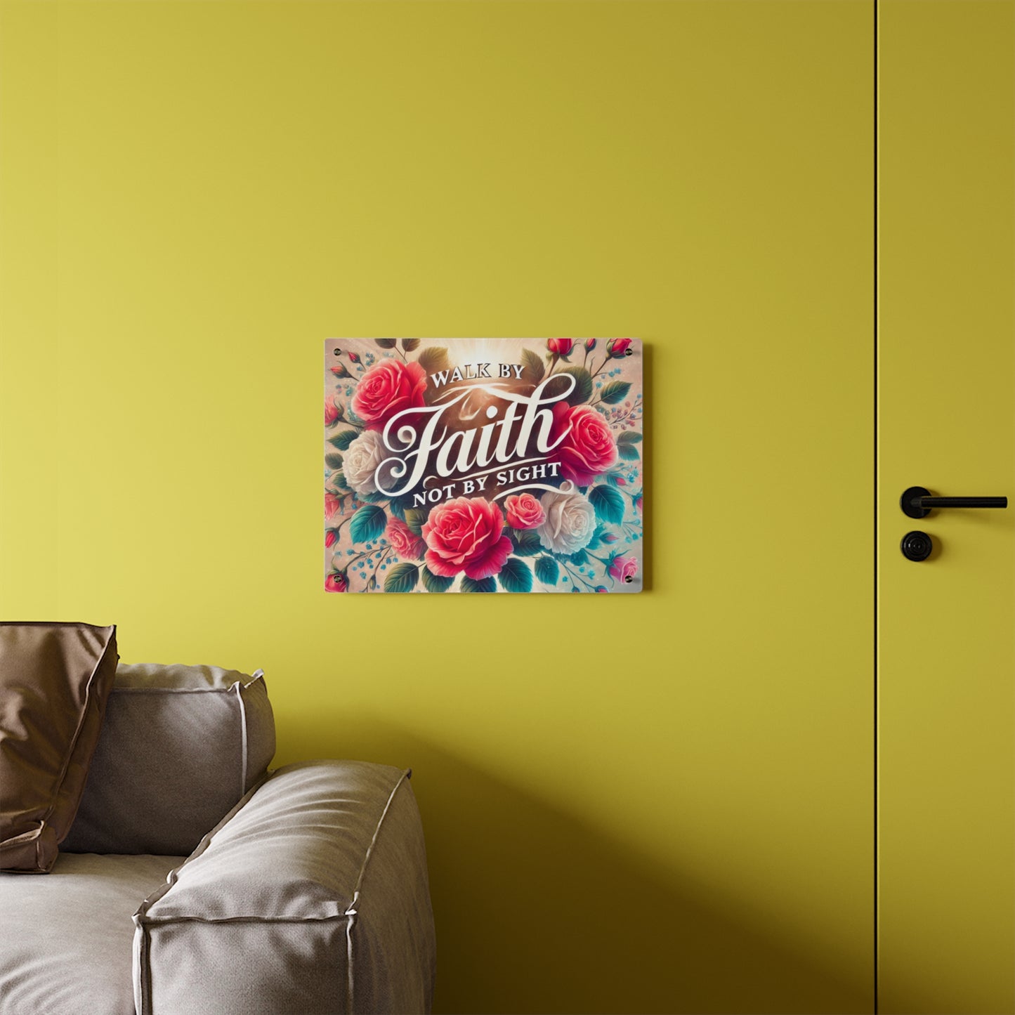 Walk By Faith Acrylic Wall Art Panel