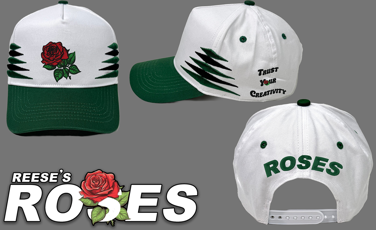 Roses Diamond Vintage Snapback