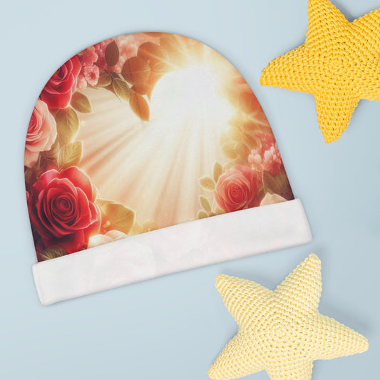 Roses Heart Sunshine Baby Beanie