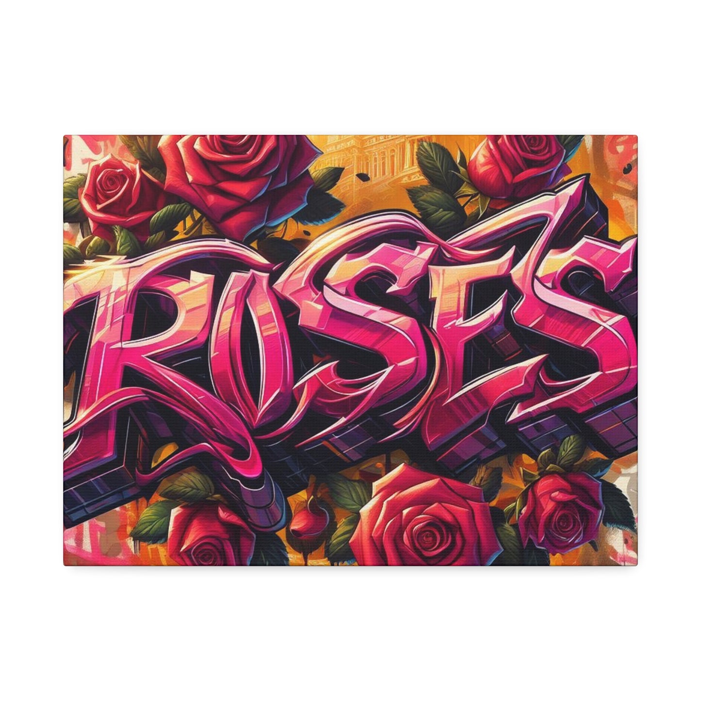 Trust Your Roses #8 Canvas